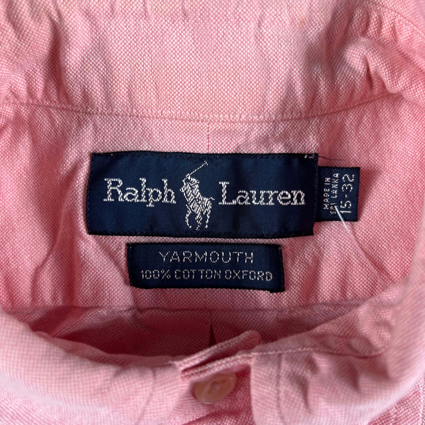 Vintage Ralph Lauren 100% Cotton Button Up Shirts- SELECT SHIRT