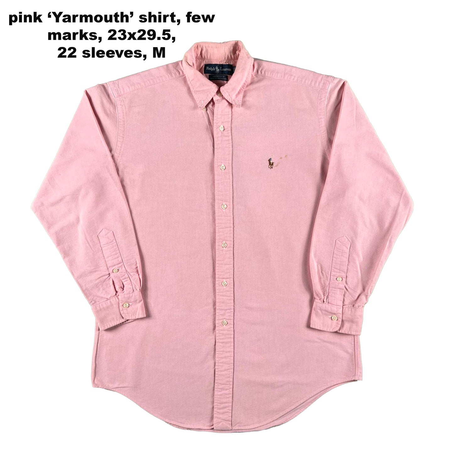 Vintage Ralph Lauren 100% Cotton Button Up Shirts- SELECT SHIRT