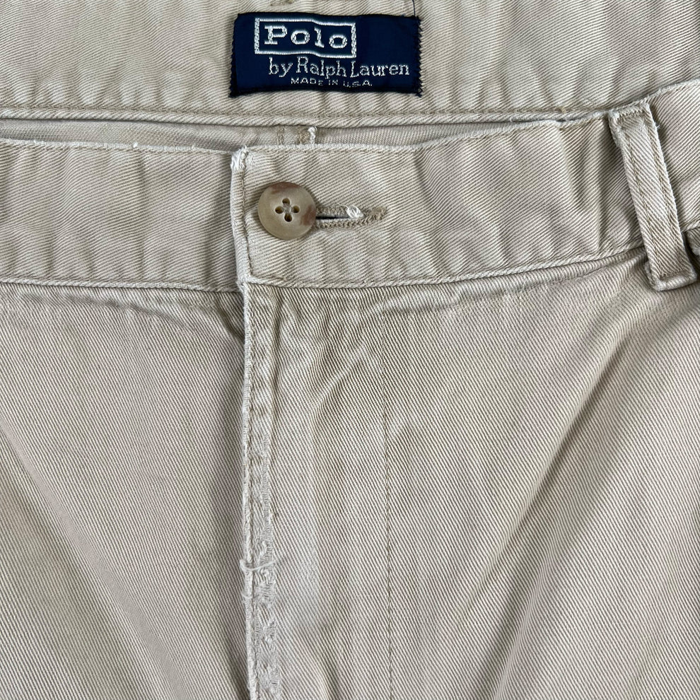 Vintage Polo RL Cotton Chino Shorts- SELECT PAIR