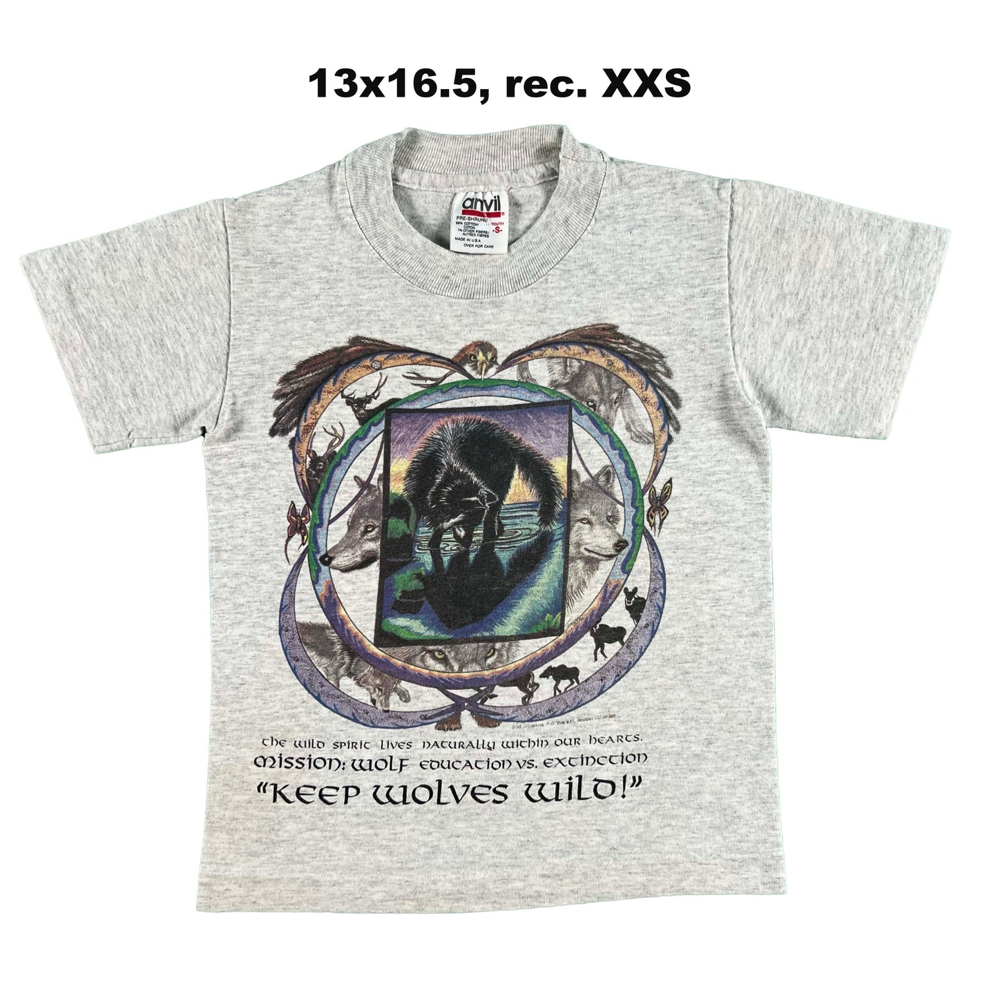 90s Save the Wolves Stunning Tees- SELECT SHIRT