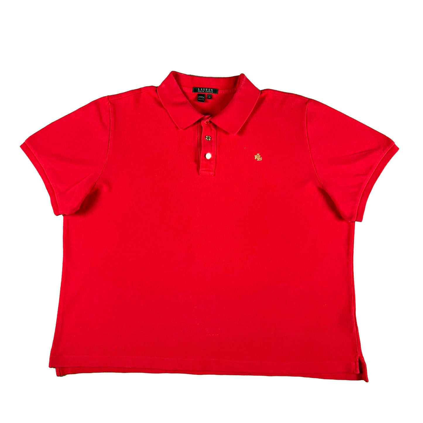 00s Lauren Ralph Lauren Boxy Polo Shirt- XL