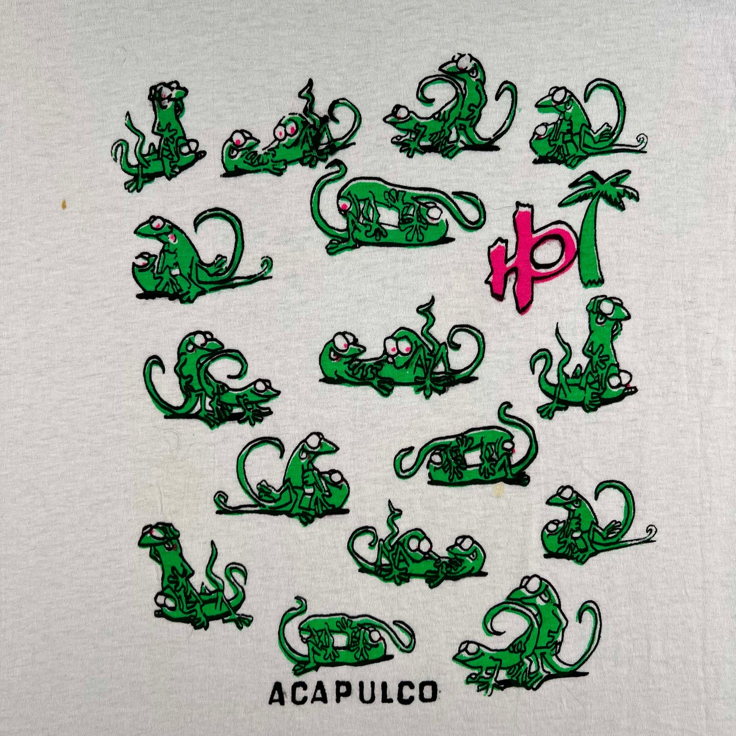 80s Acapulco Lizard Sex Tee- M