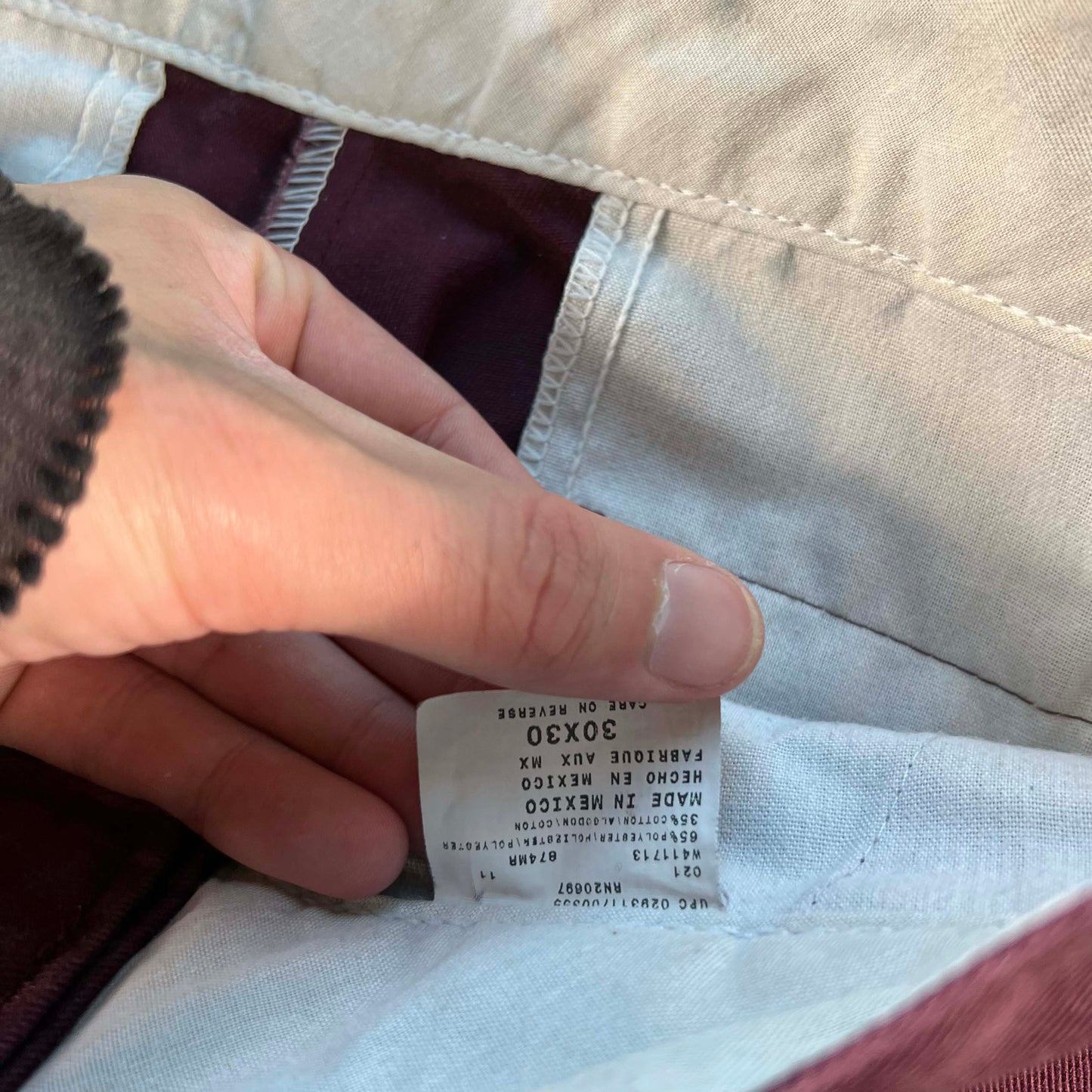 Dickies Magenta Purple Distressed 874 Pants- 29x29