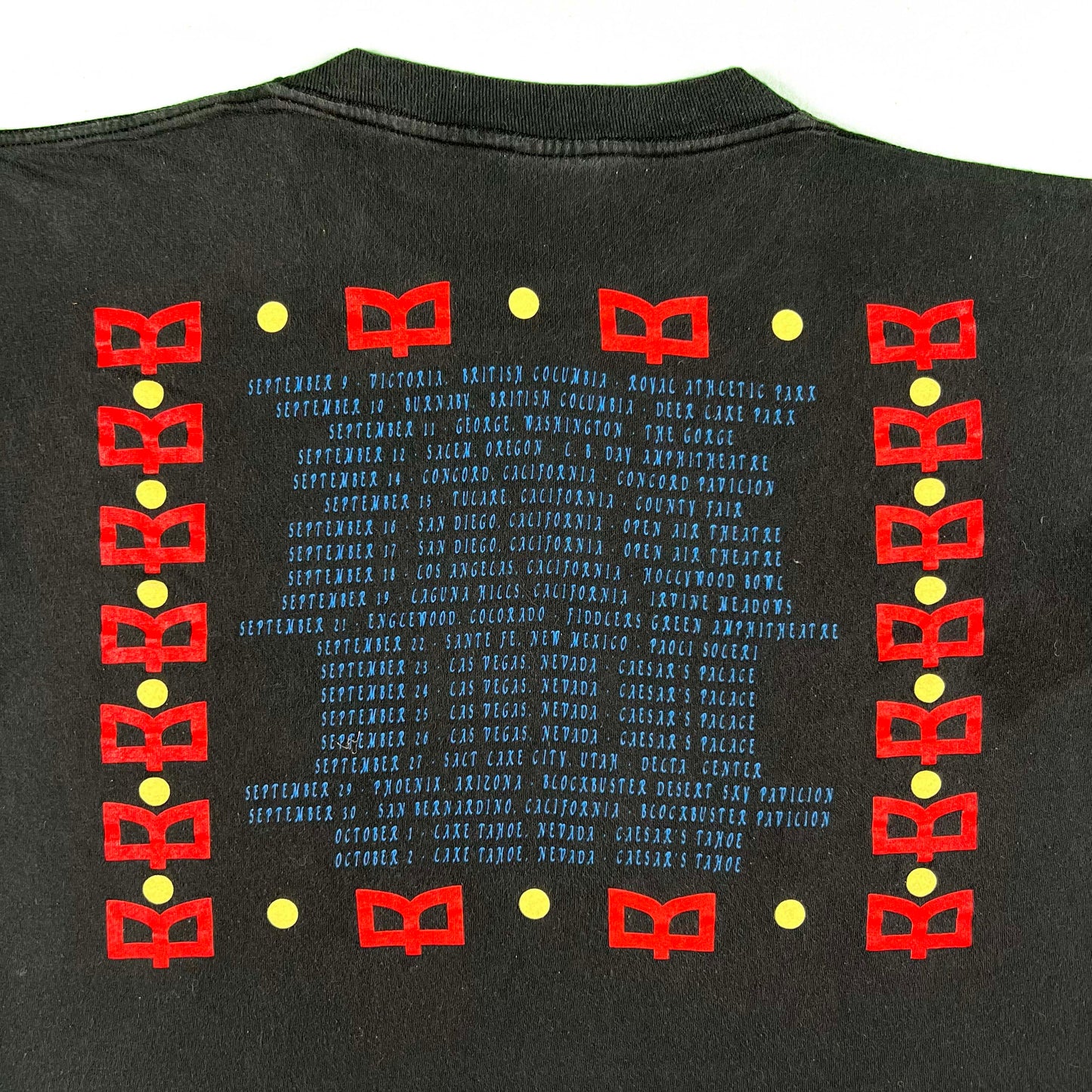 90s The Moody Blues Red Rocks Tee- L