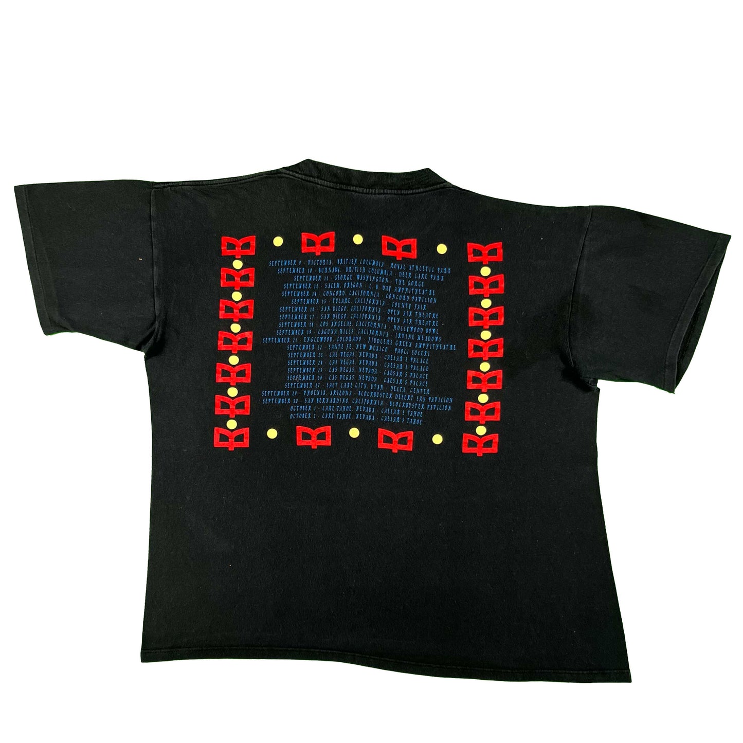 90s The Moody Blues Red Rocks Tee- L