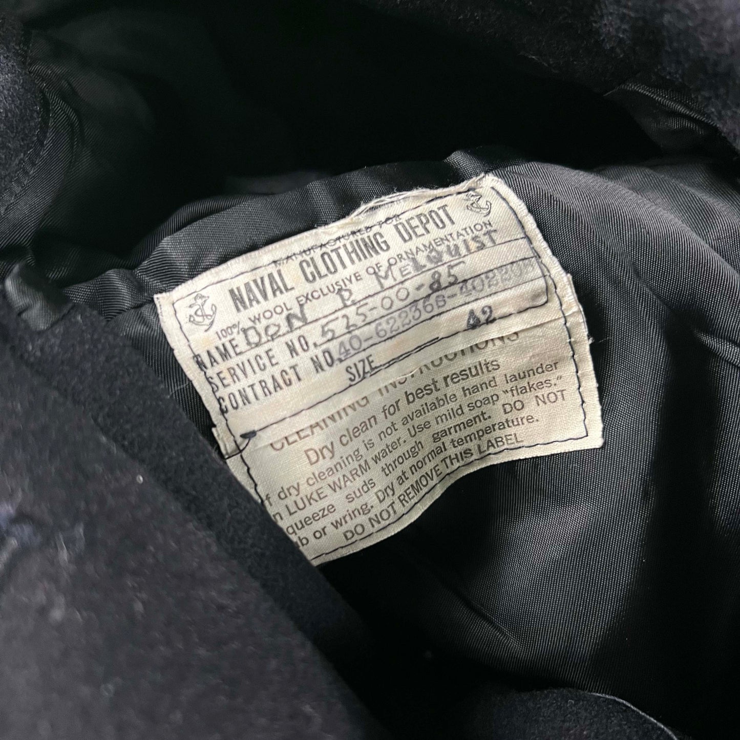 50s/60s USN Wool Peacoats- SELECT JACKET