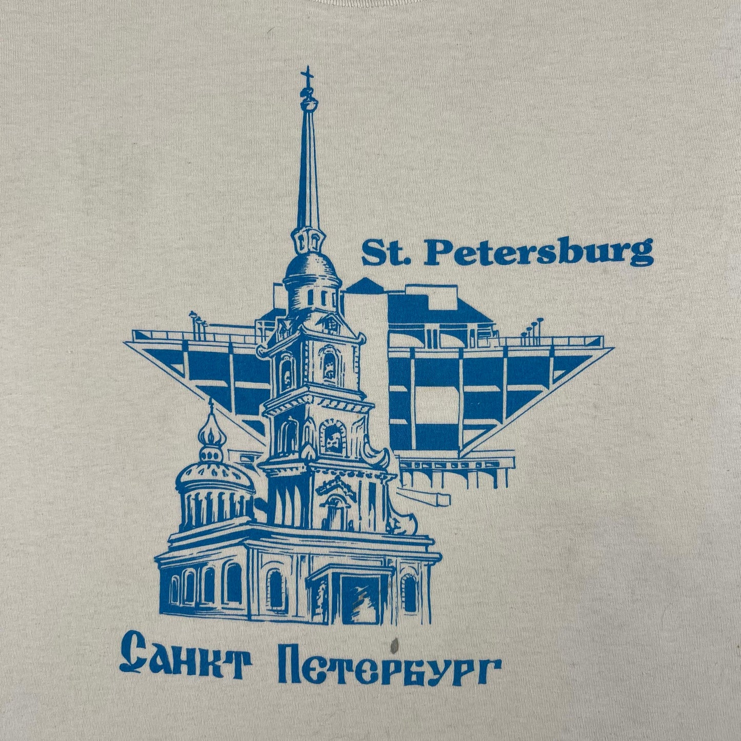 80s St. Petersburg Tee- L