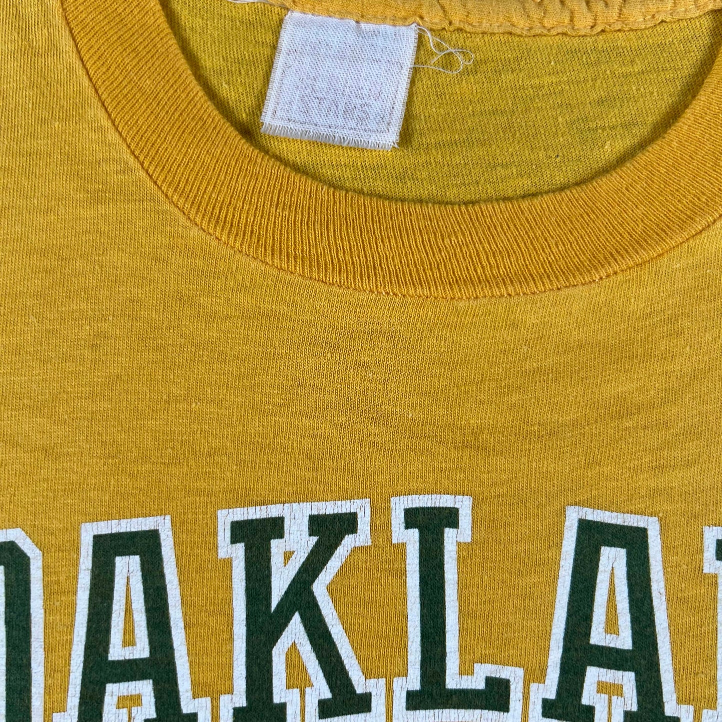 80s Oakland A's Billy Ball Tee- S