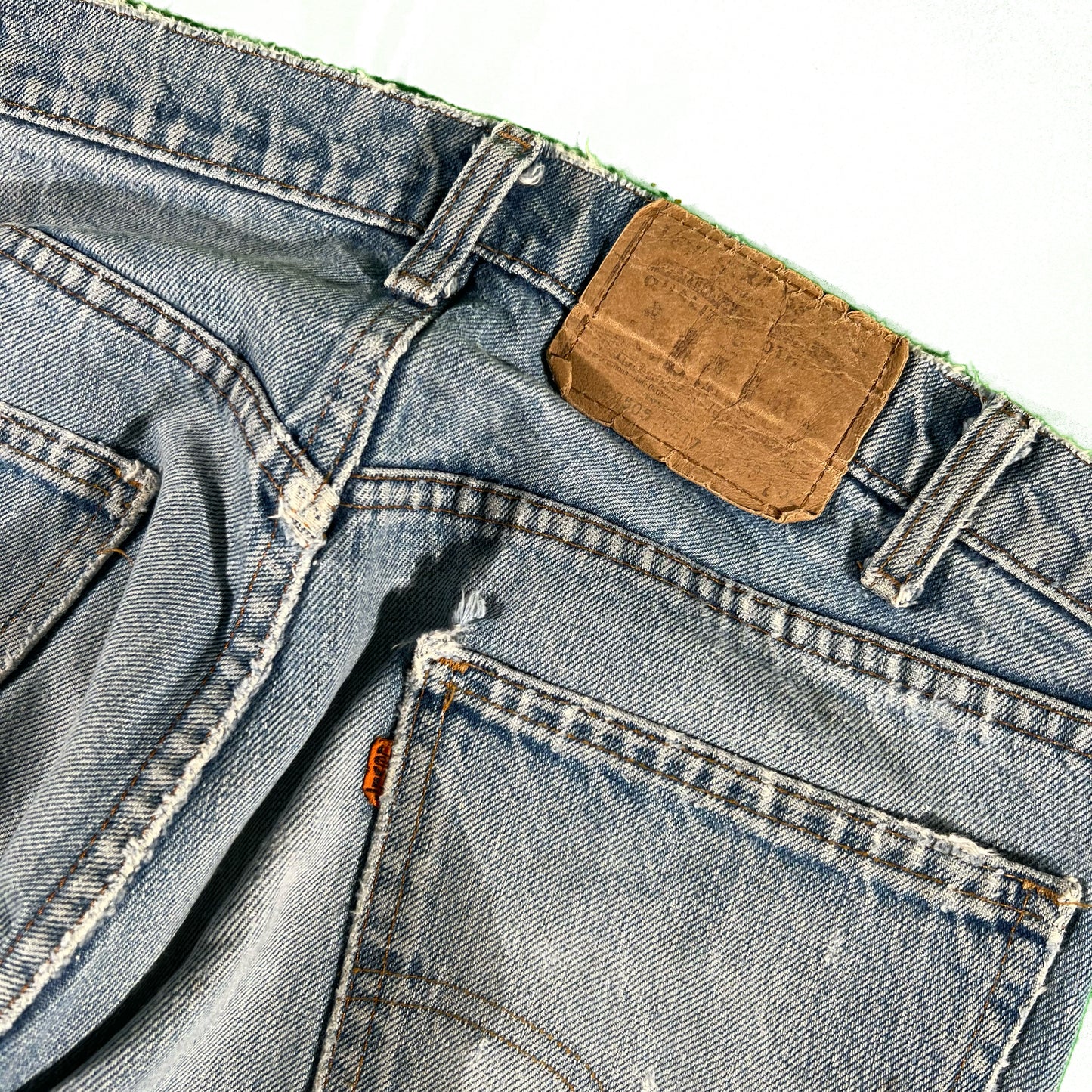 70s Repaired Levi's Denim- 32x31.5