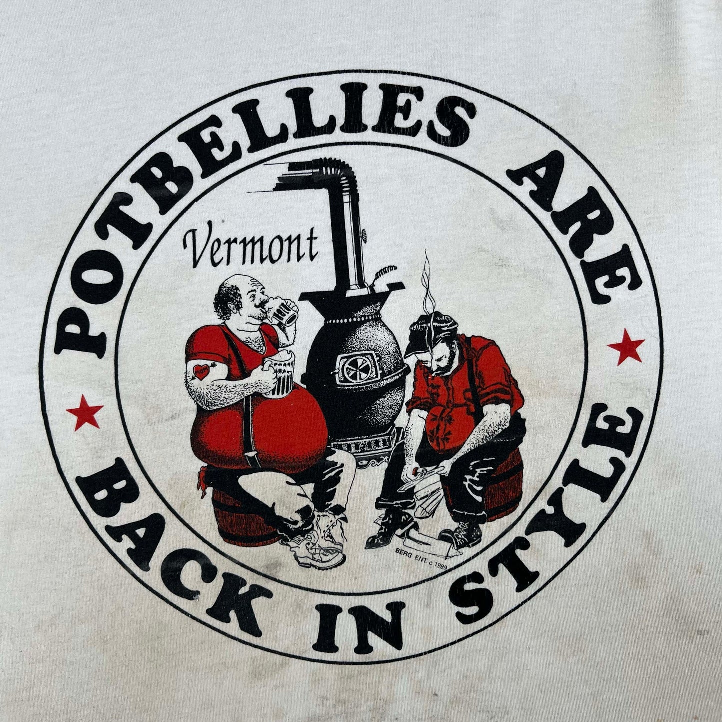 80s Potbellies are Back in Style Tee- XL