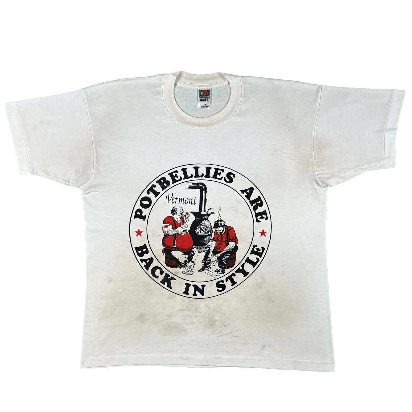 80s Potbellies are Back in Style Tee- XL