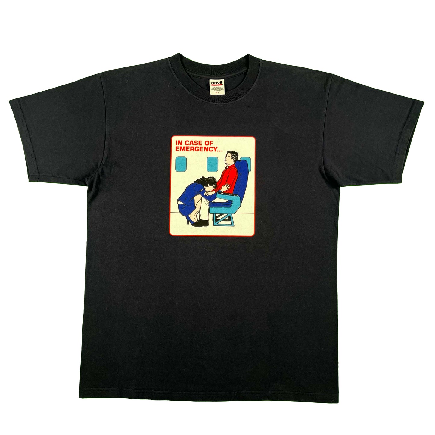 00s In Case of Emergency BJ Tee- L