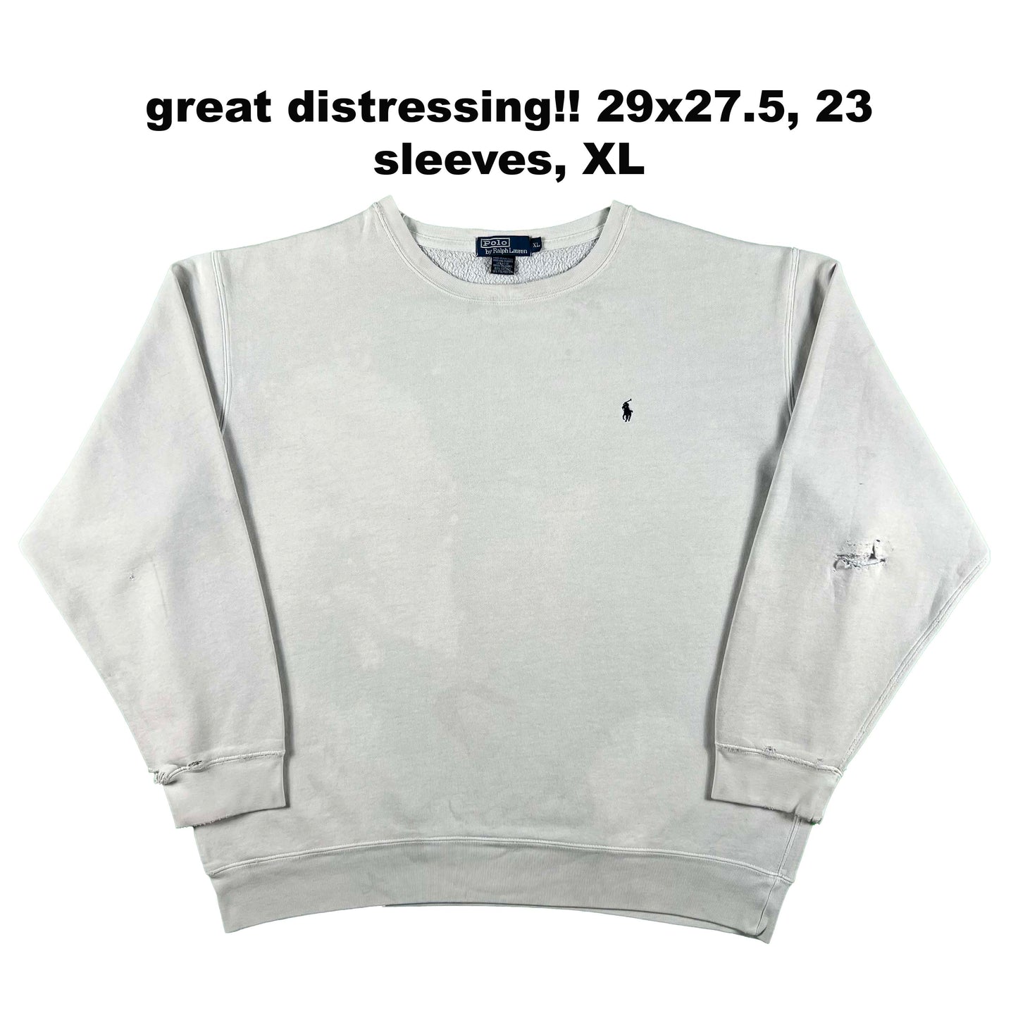 Vintage Polo by Ralph Lauren Blank Sweatshirts- SELECT SWEAT