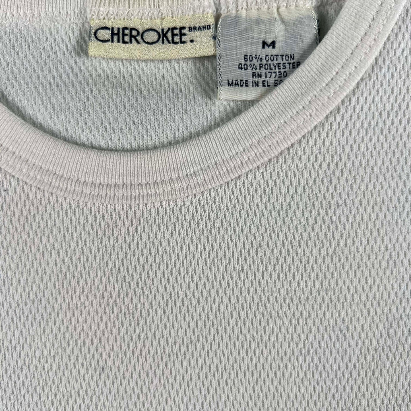 00s Painter's Waffle Knit Thermal- S