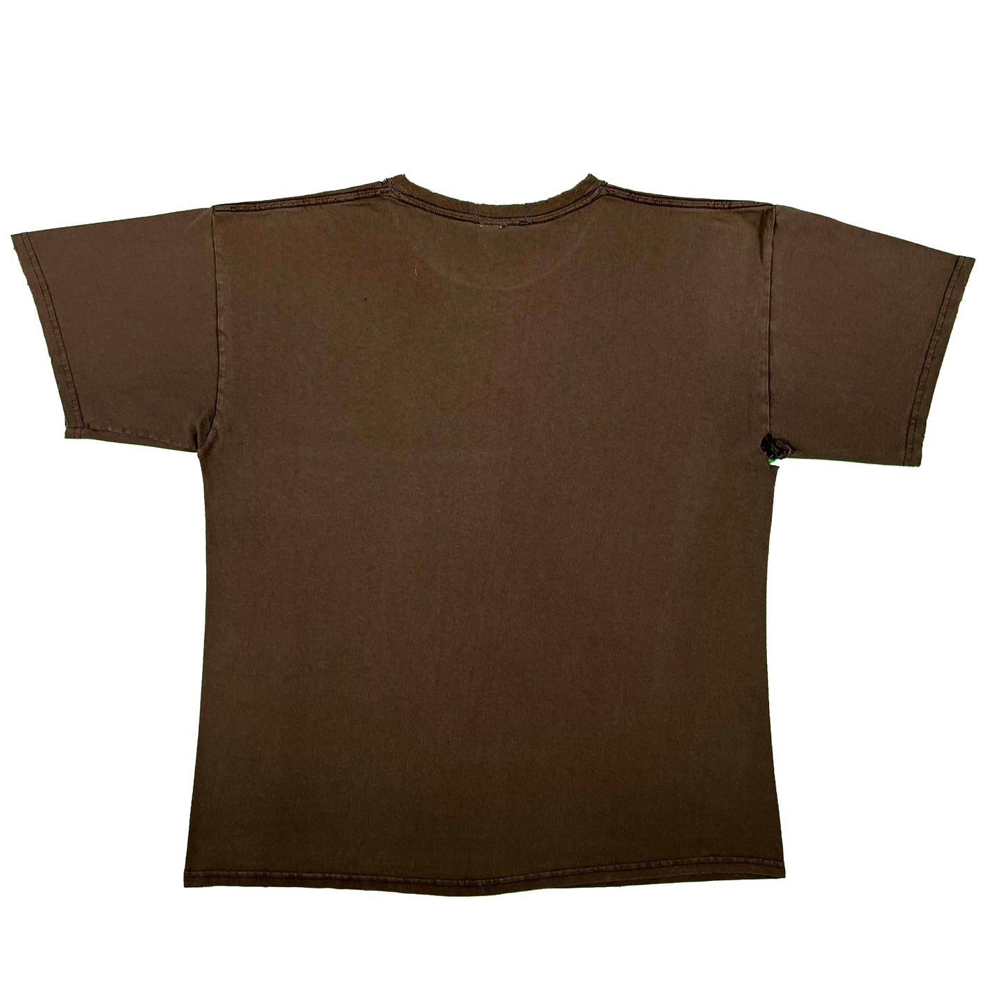 90s Sun Faded Brown/Black Bike Tee- L