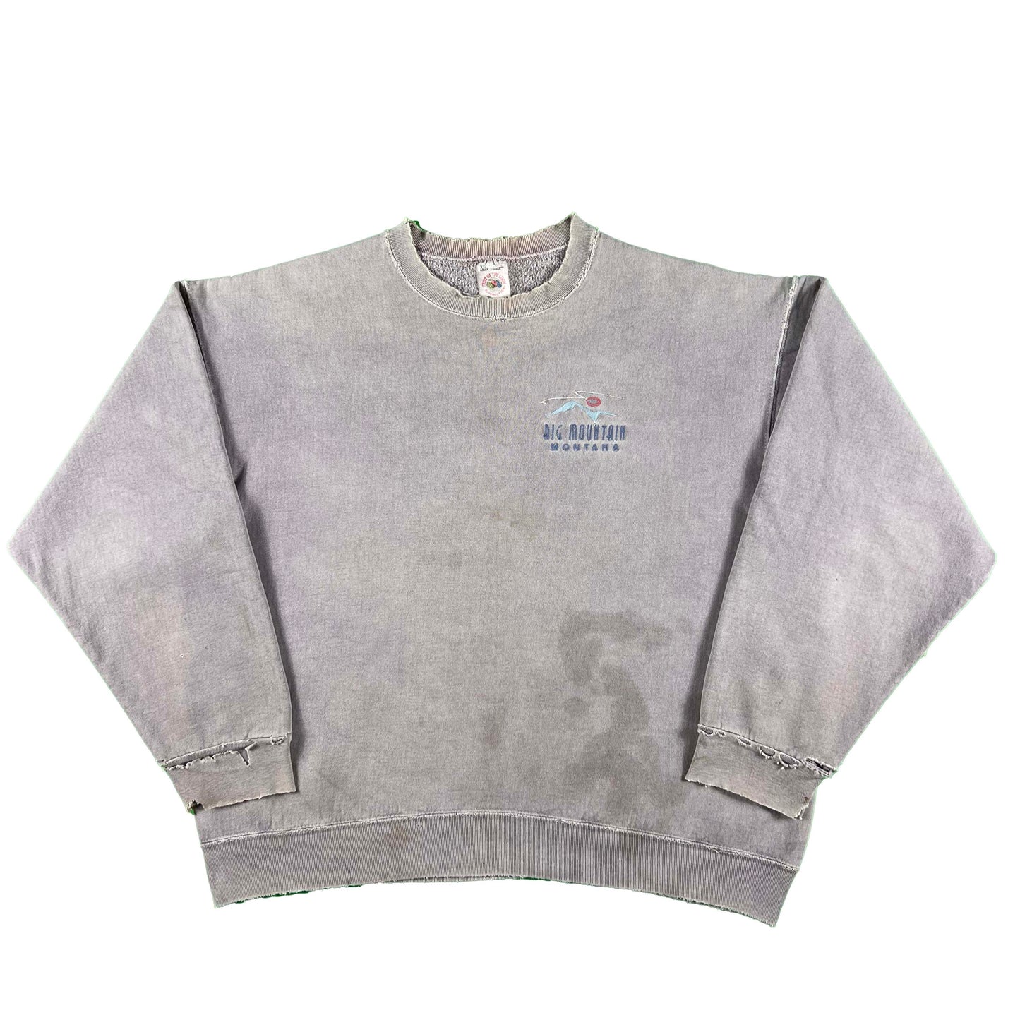 90s Perfectly Worn Big Mountain Montana Sweatshirt- XL