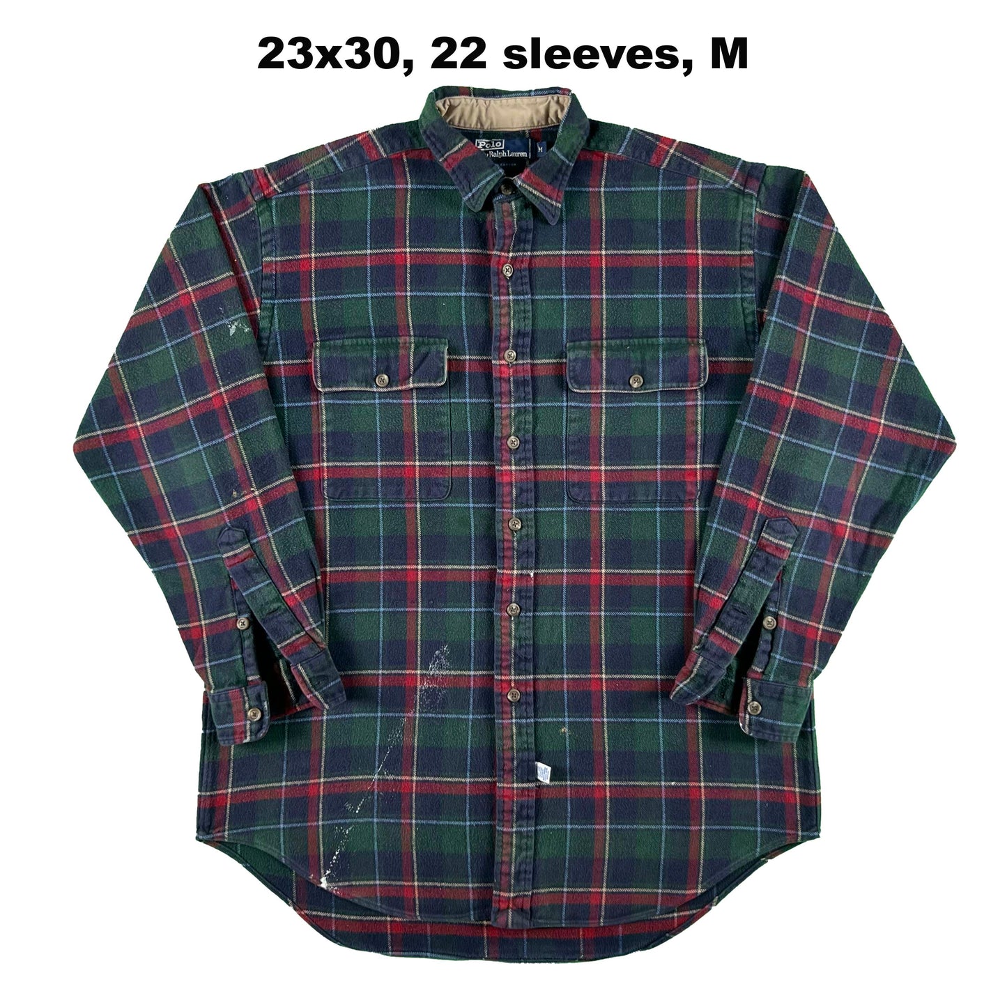 Vintage Ralph Lauren 100% Cotton Flannel Shirts- SELECT SHIRT