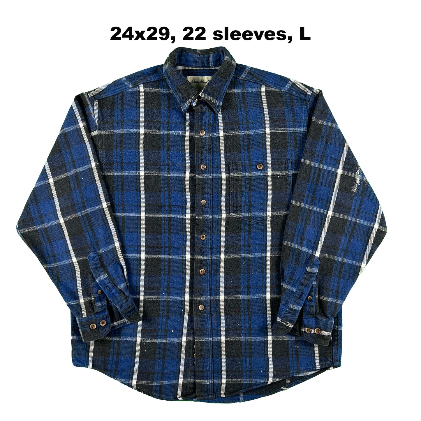 Vintage Eddie Bauer 100% Cotton Flannel Shirts- SELECT SHIRT