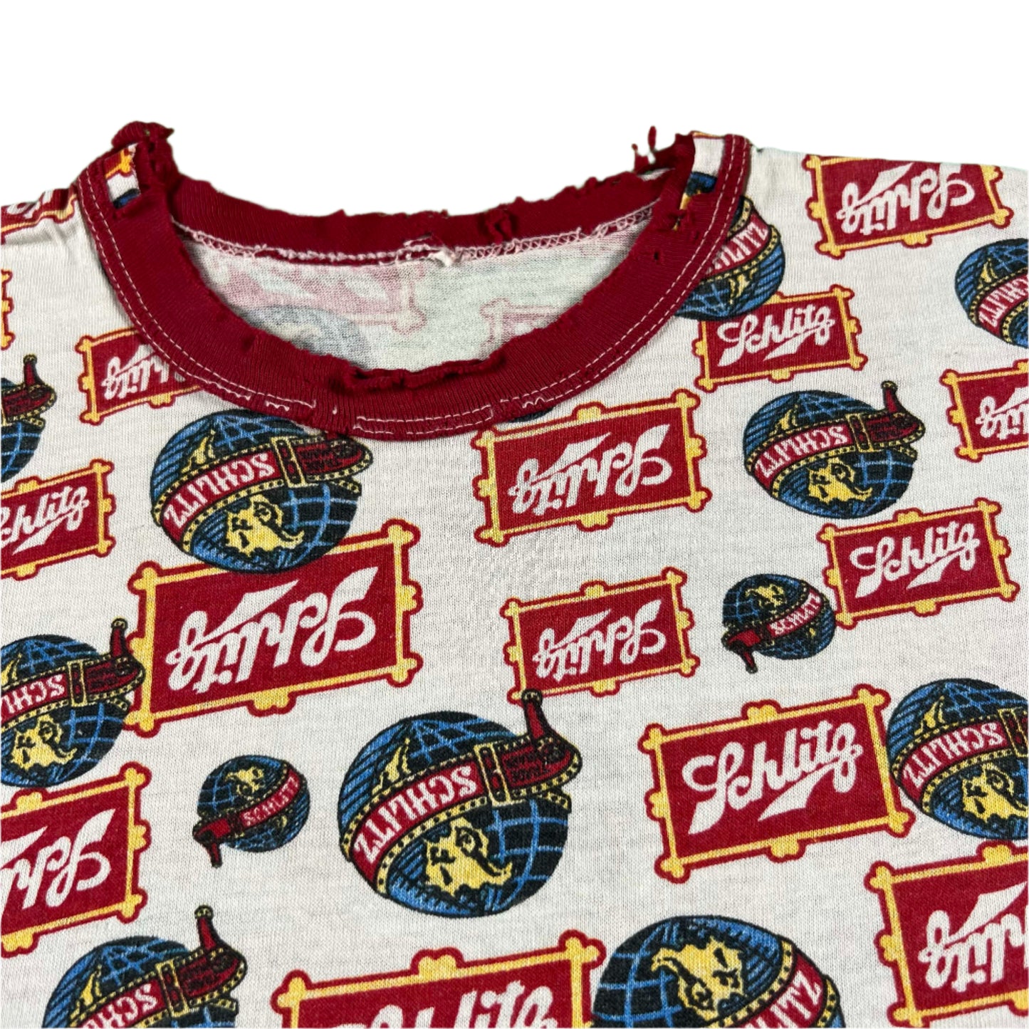 60 Schlitz Beer Ringer Tee- S