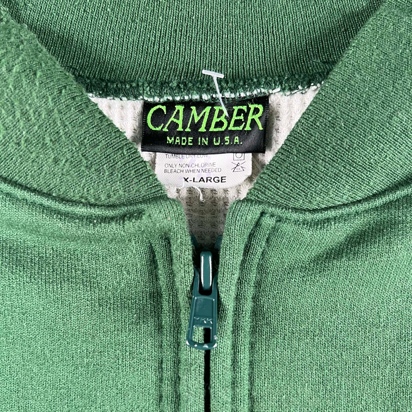 Vintage Blank Waffle Lined Zip Up Hoodies- SELECT SWEAT