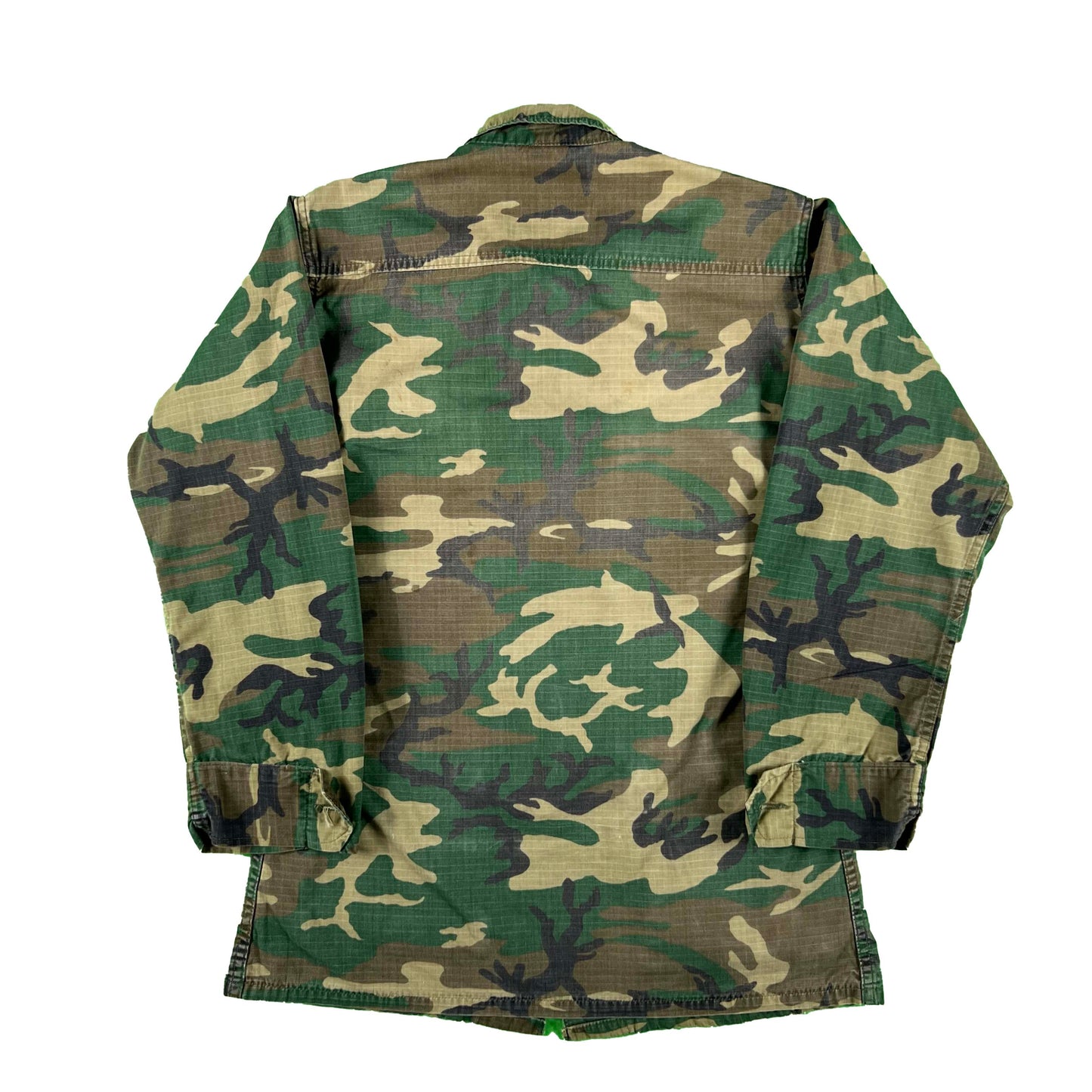70s USMC Stenciled Jungle Camo Vest & Top- JUST TOP LEFT