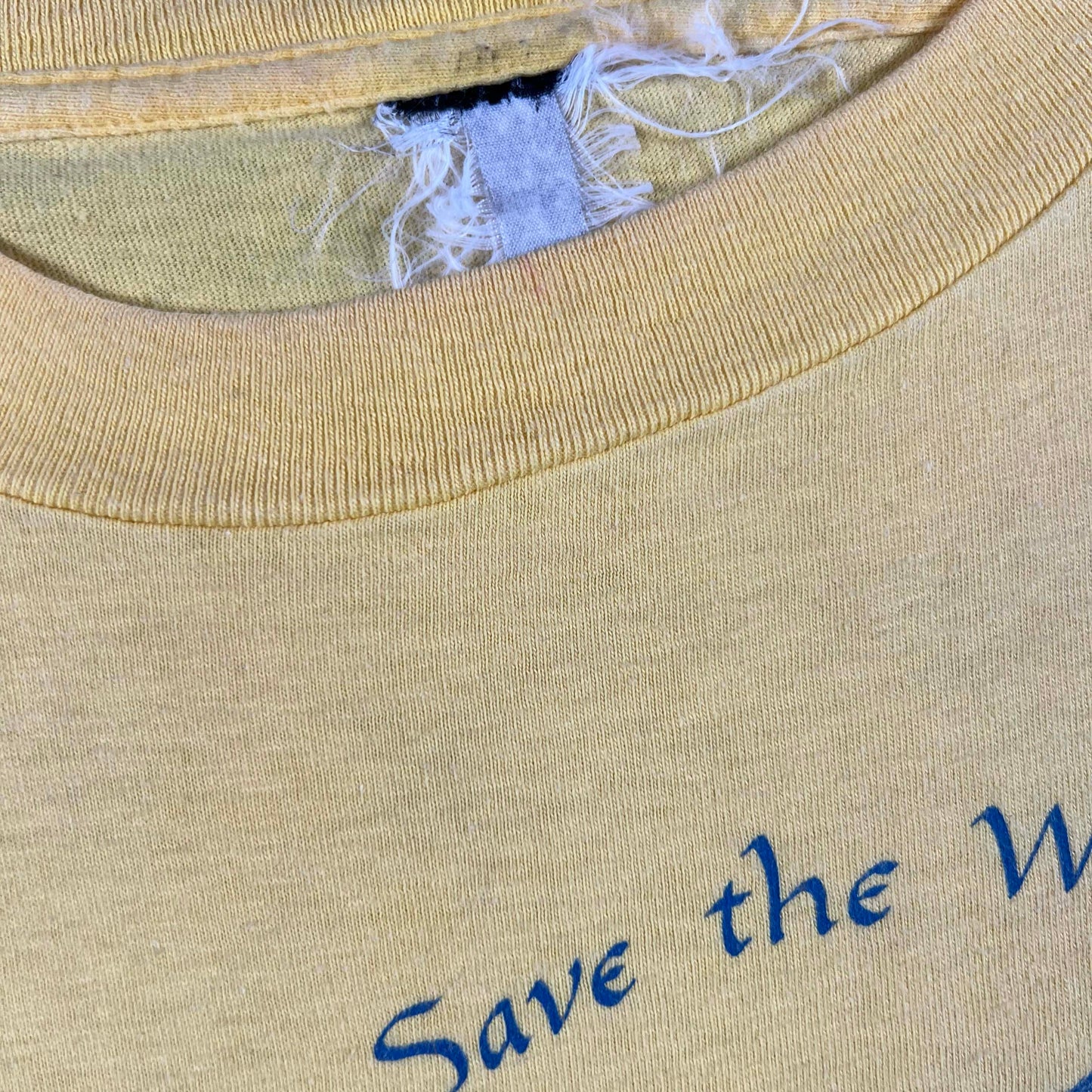 70s/80s Save the Wolf Tee- M