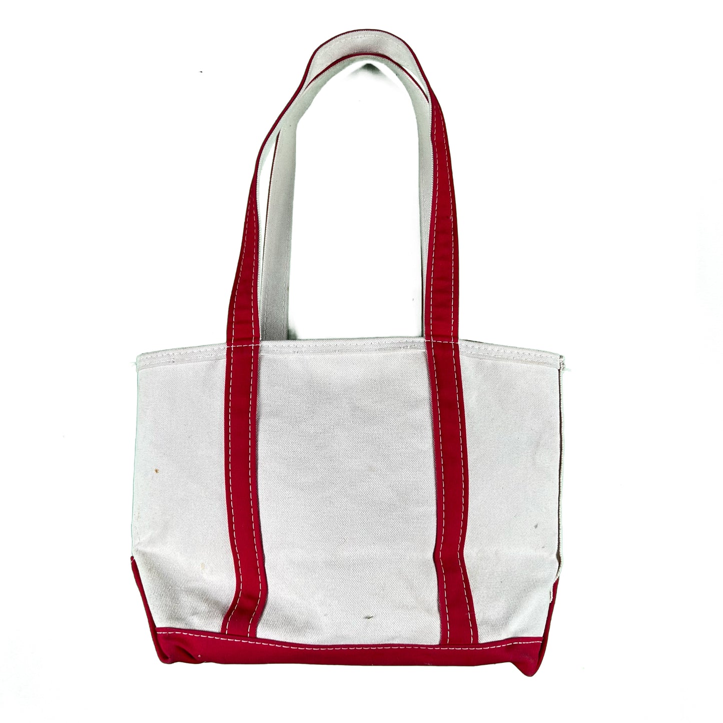 L.L. Bean Canvas Long Handle z/u Boat and Tote- Small