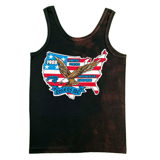 80s United States Motorcycle Jamboree Tank Top- M