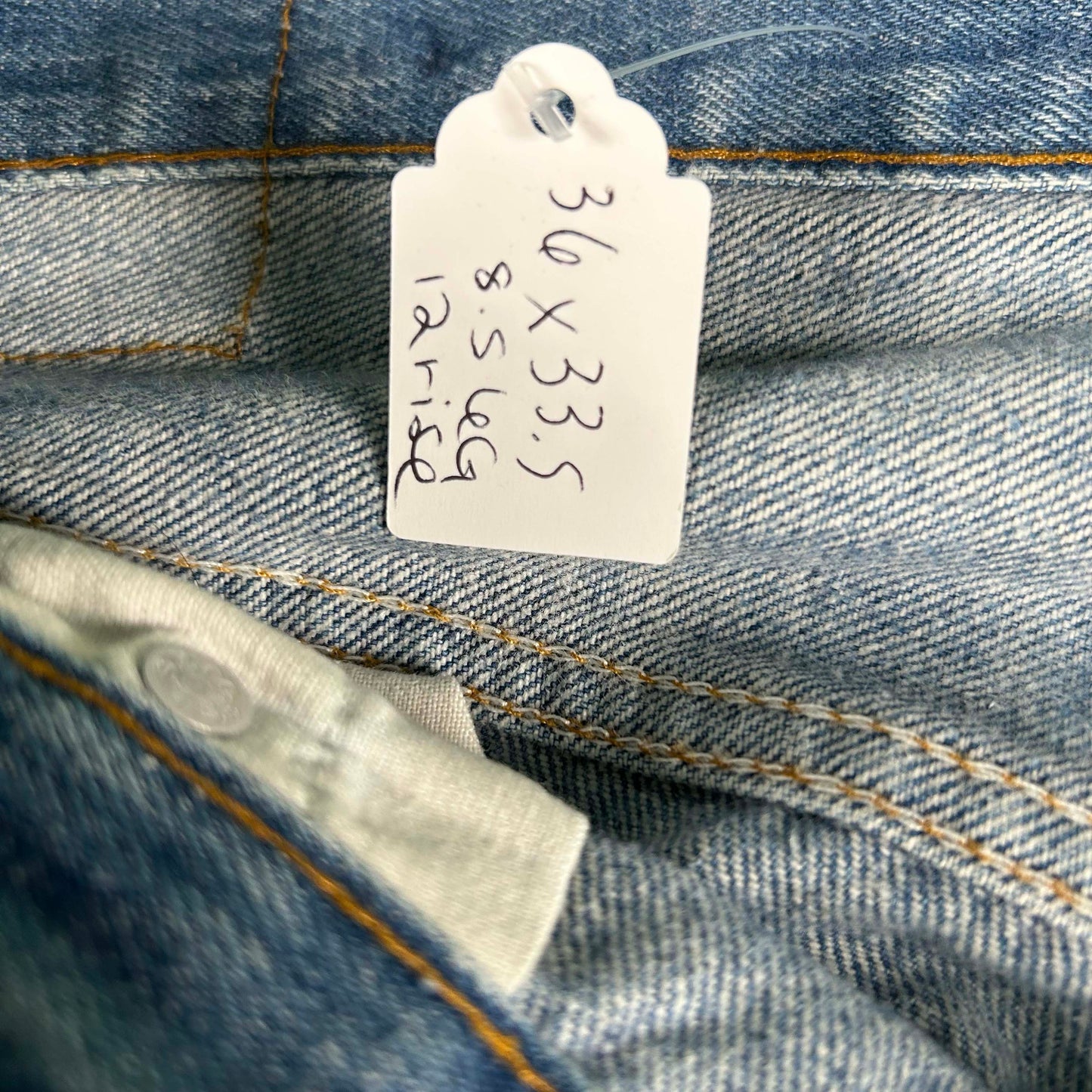 70s/80s Levi's 501 Denim-36x33.5