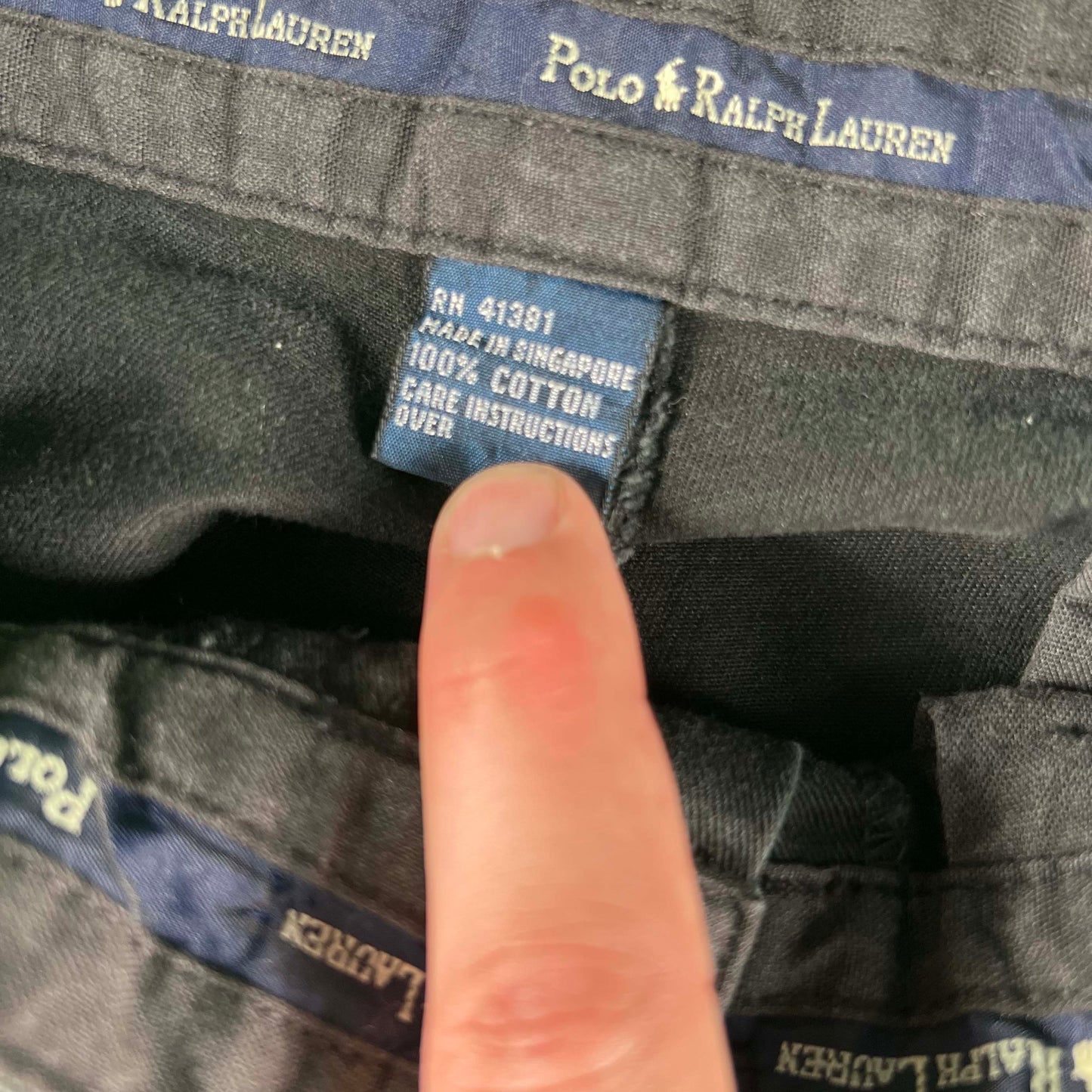 Vintage Polo by Ralph Lauren Cotton Chino Pants- SELECT PAIR