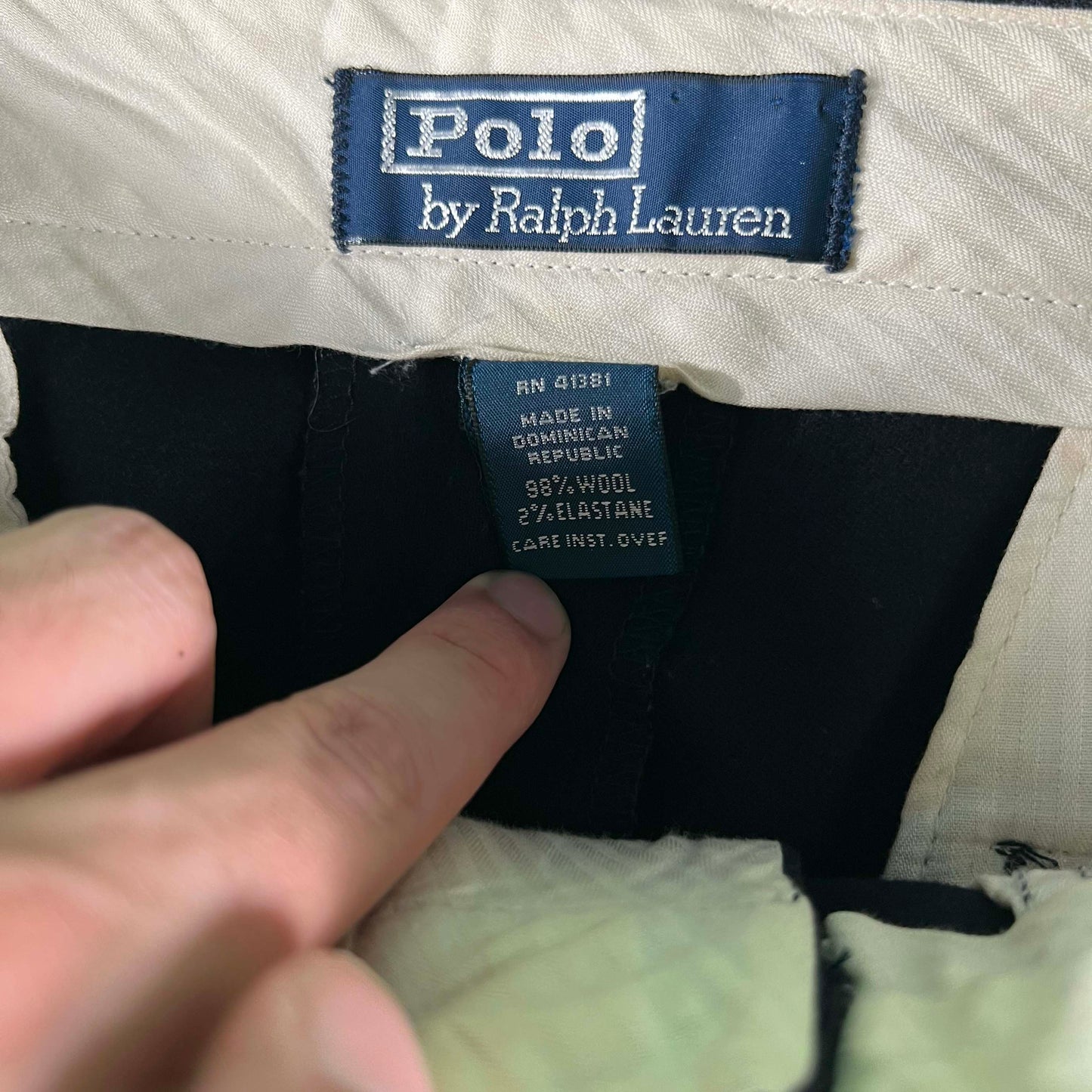 Vintage Polo by Ralph Lauren Wool Trousers- SELECT PAIR