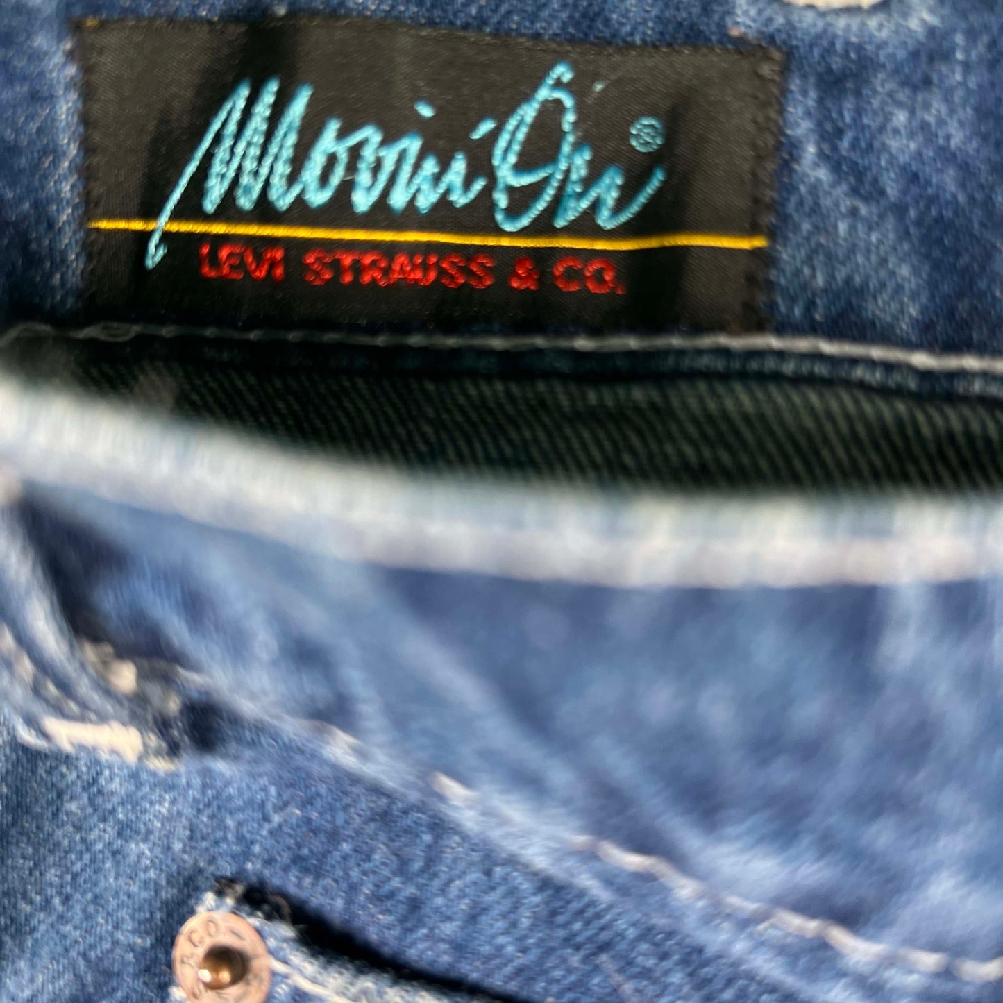 80s Levi's Movin' On Denim Flares- 32x30