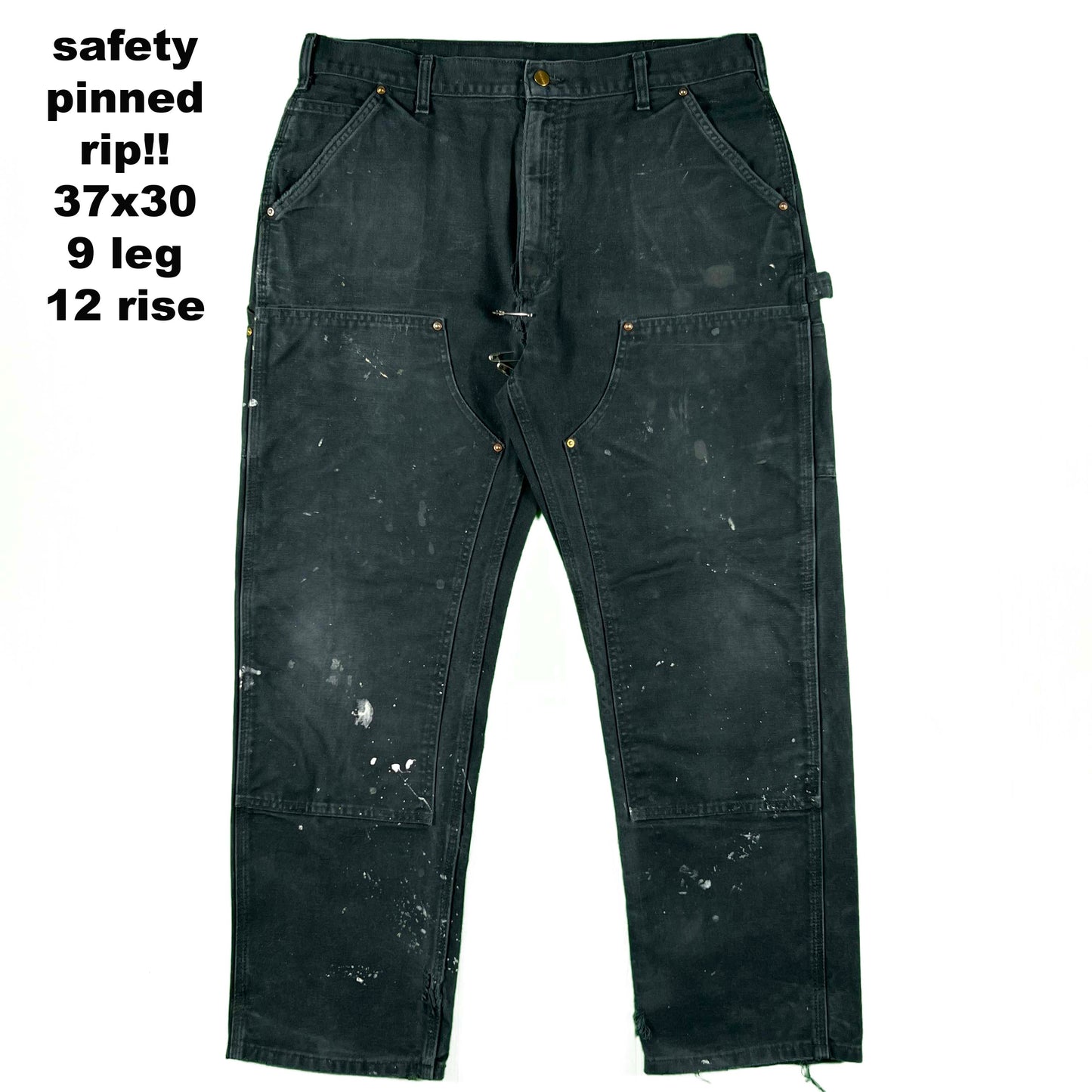 Carhartt Black Double Knees- SELECT PAIR
