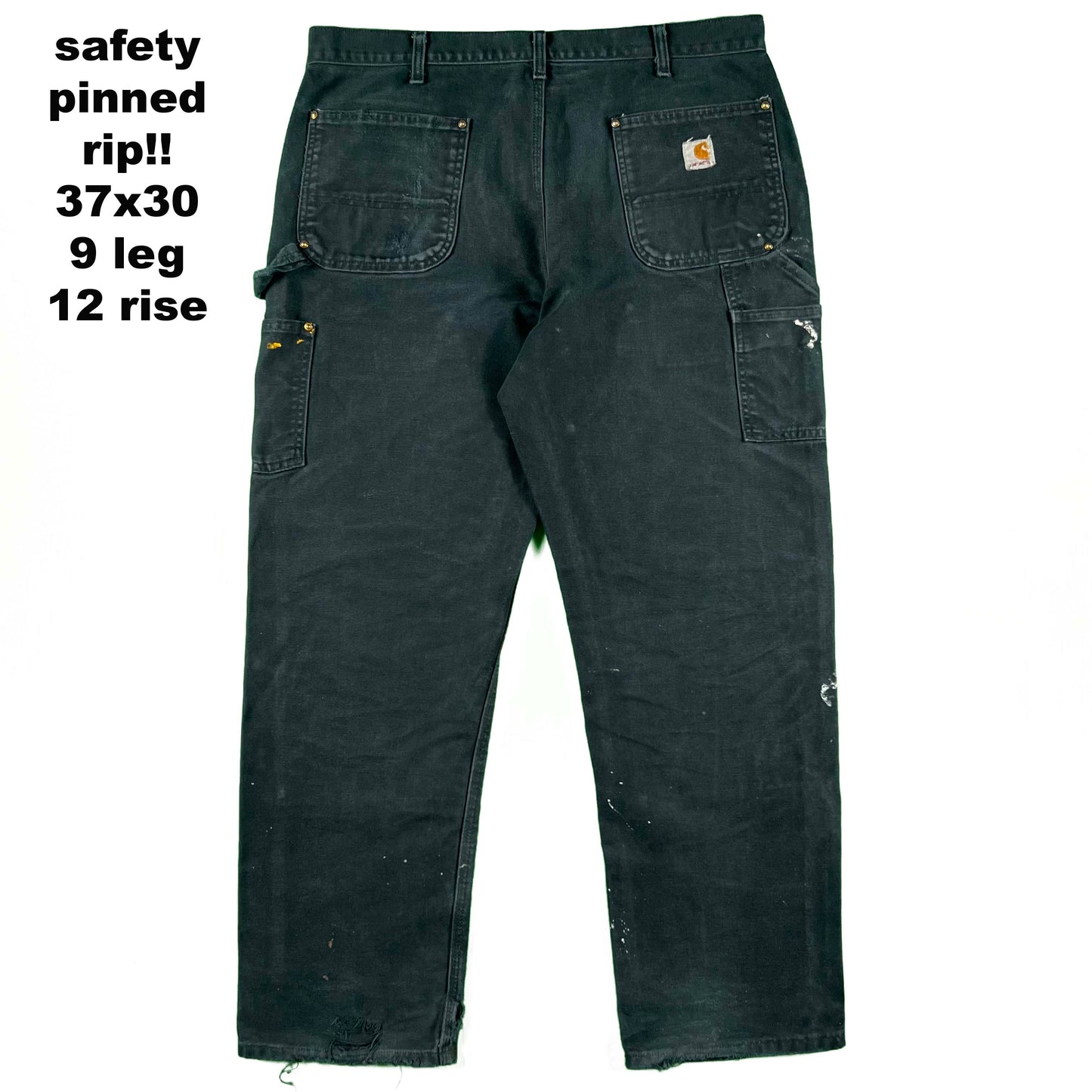 Carhartt Black Double Knees- SELECT PAIR