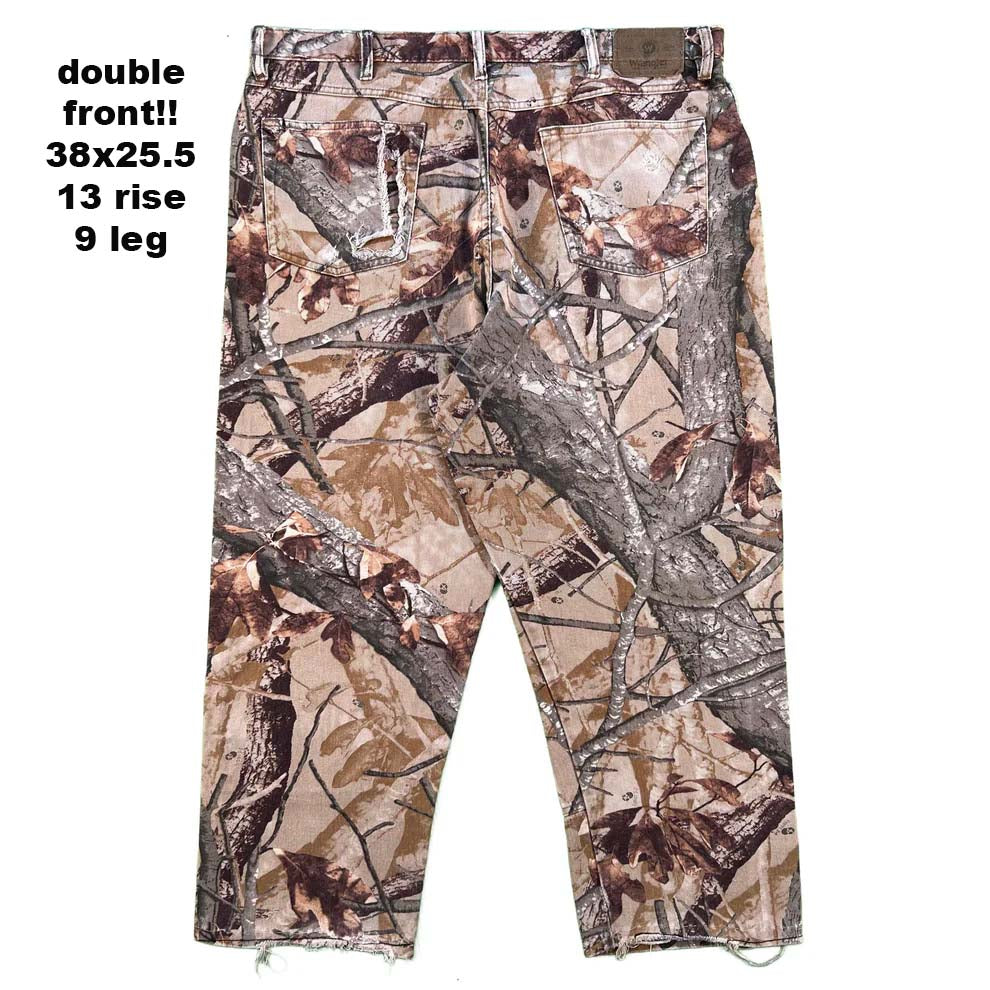 Vintage Wrangler Camo Denim- SELECT PAIR