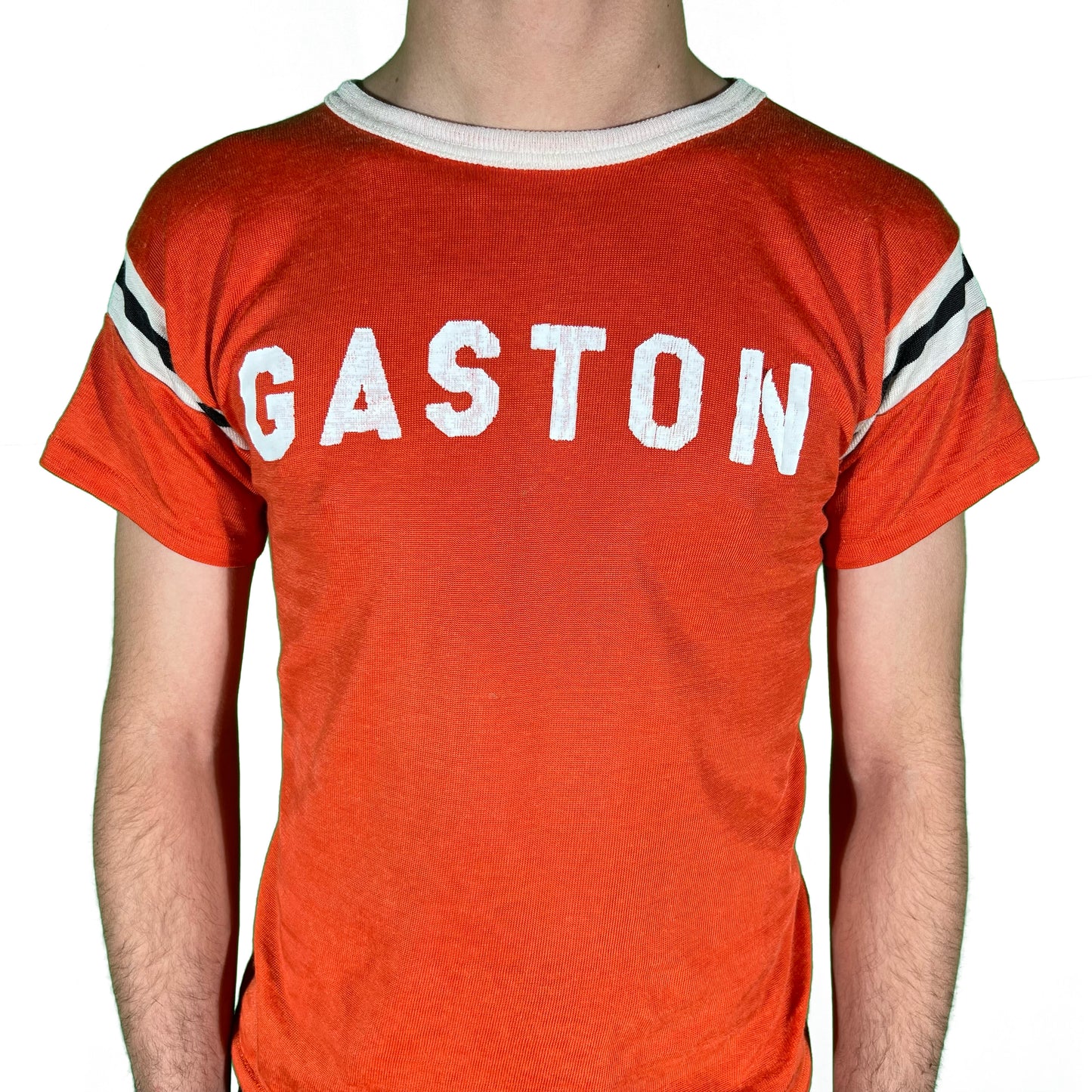 50s Gaston Durene Jersey Tee- XS