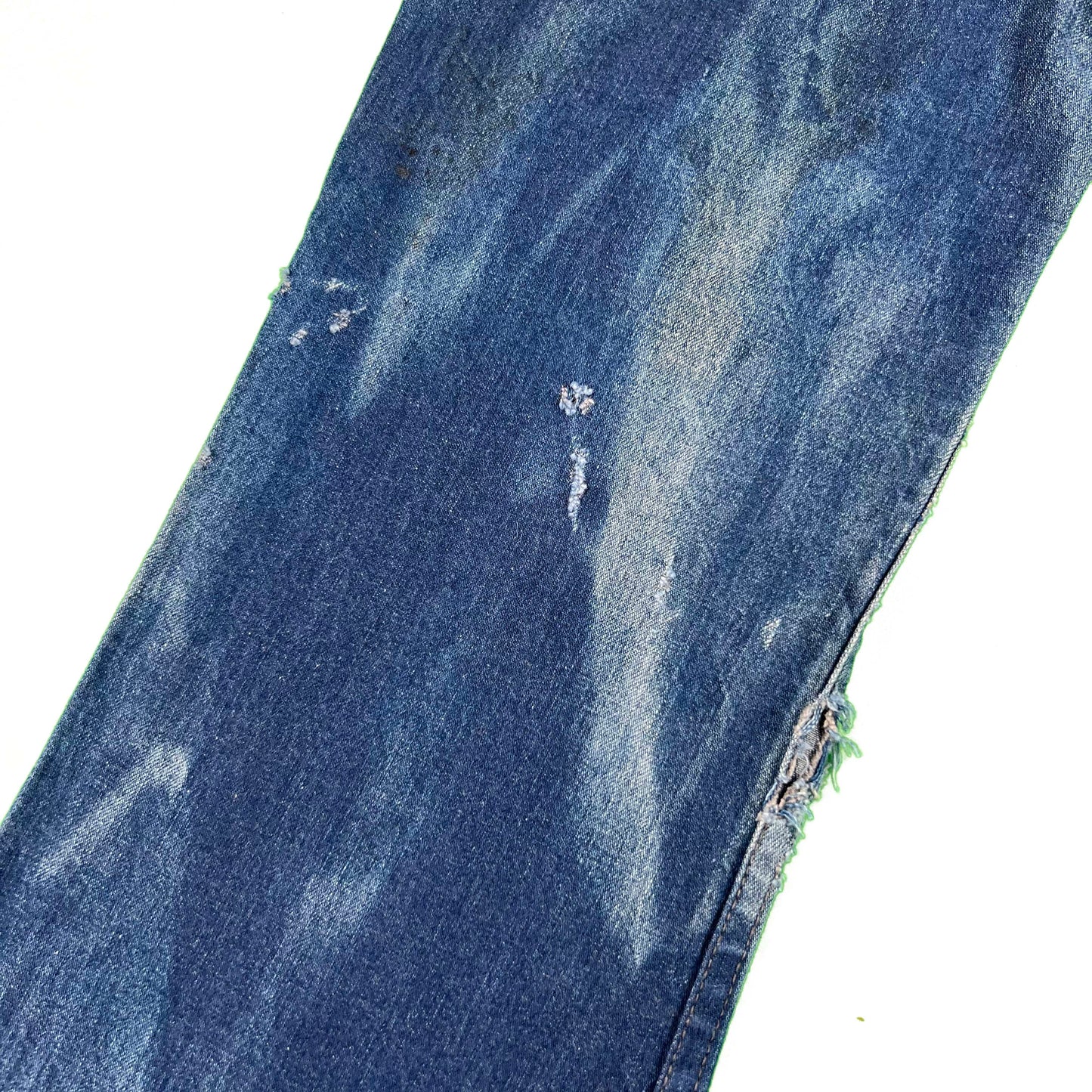 60s Seafarer Sailor Denim Bell Bottoms- 25x31