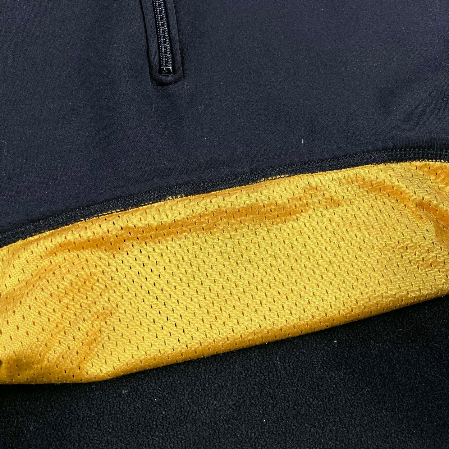 00s L.L. Bean Fleece Lined 1/4 Zip Pullover- S