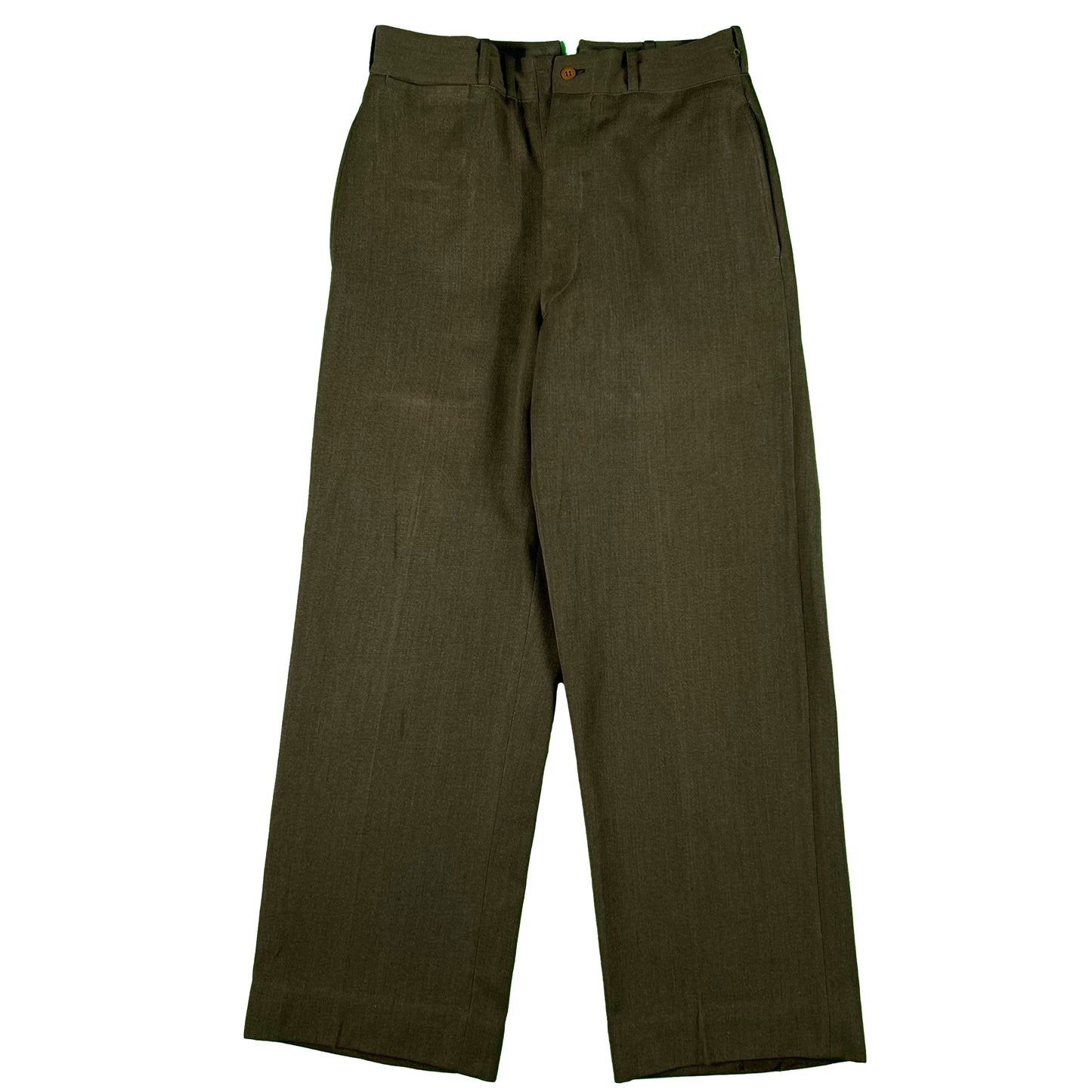 40s Army Button Fly Officer Pants- 29x28.5