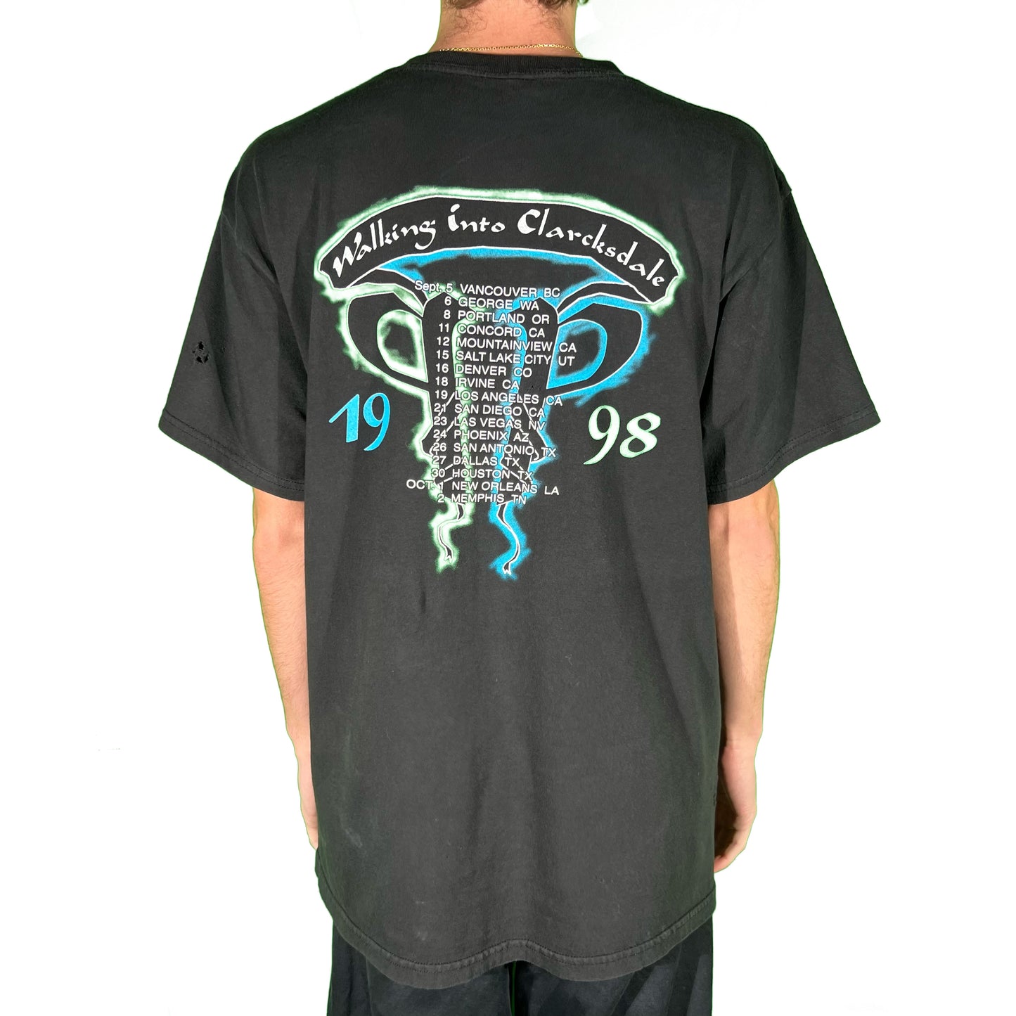90s Jimmy Page & Robert Plant Tee- M