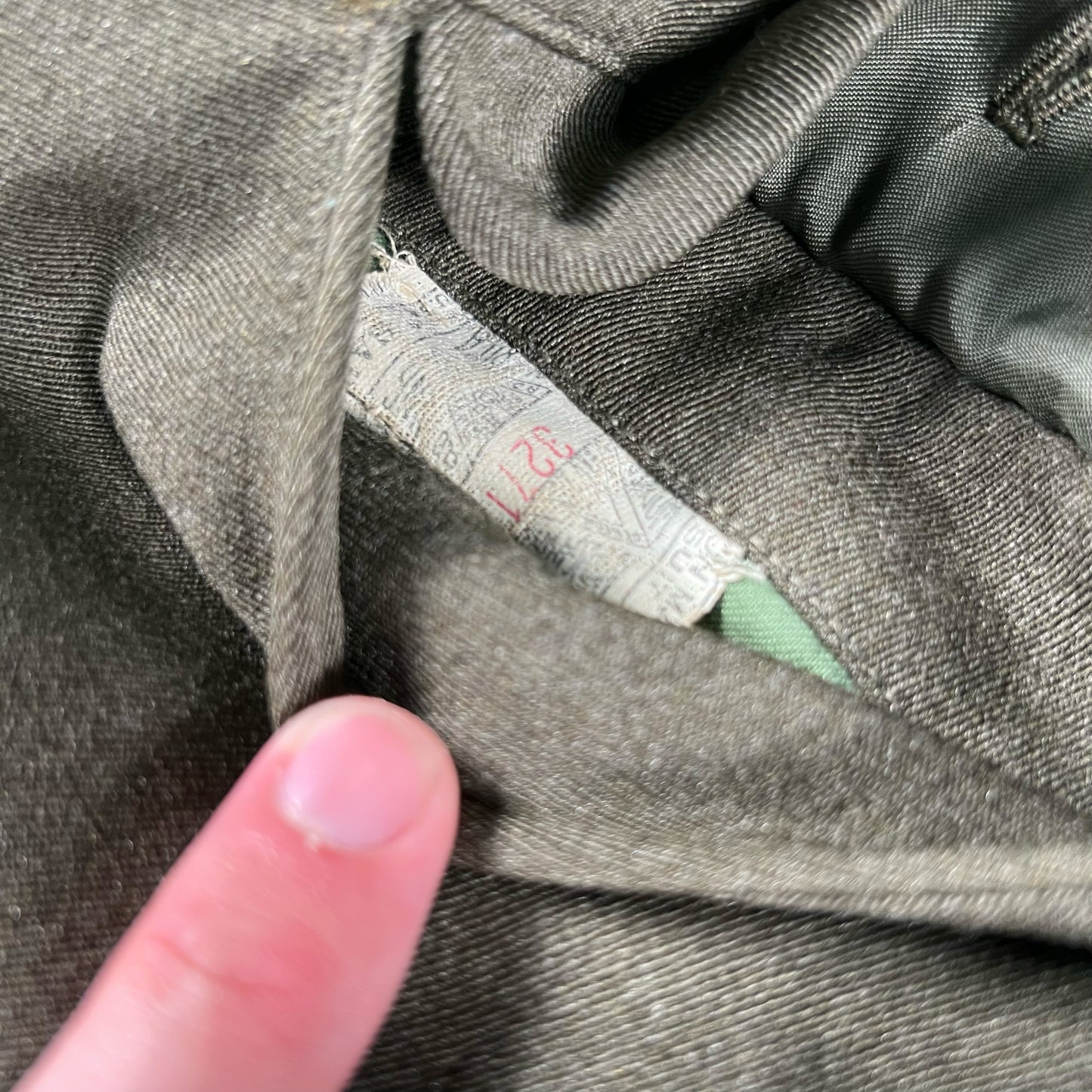 40s Army Button Fly Officer Pants- 29x28.5