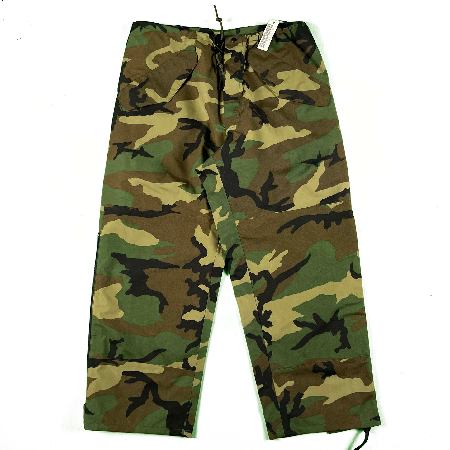 00s M-51 Woodland Camo & Black Baggy Goretex Pants- SELECT PAIR