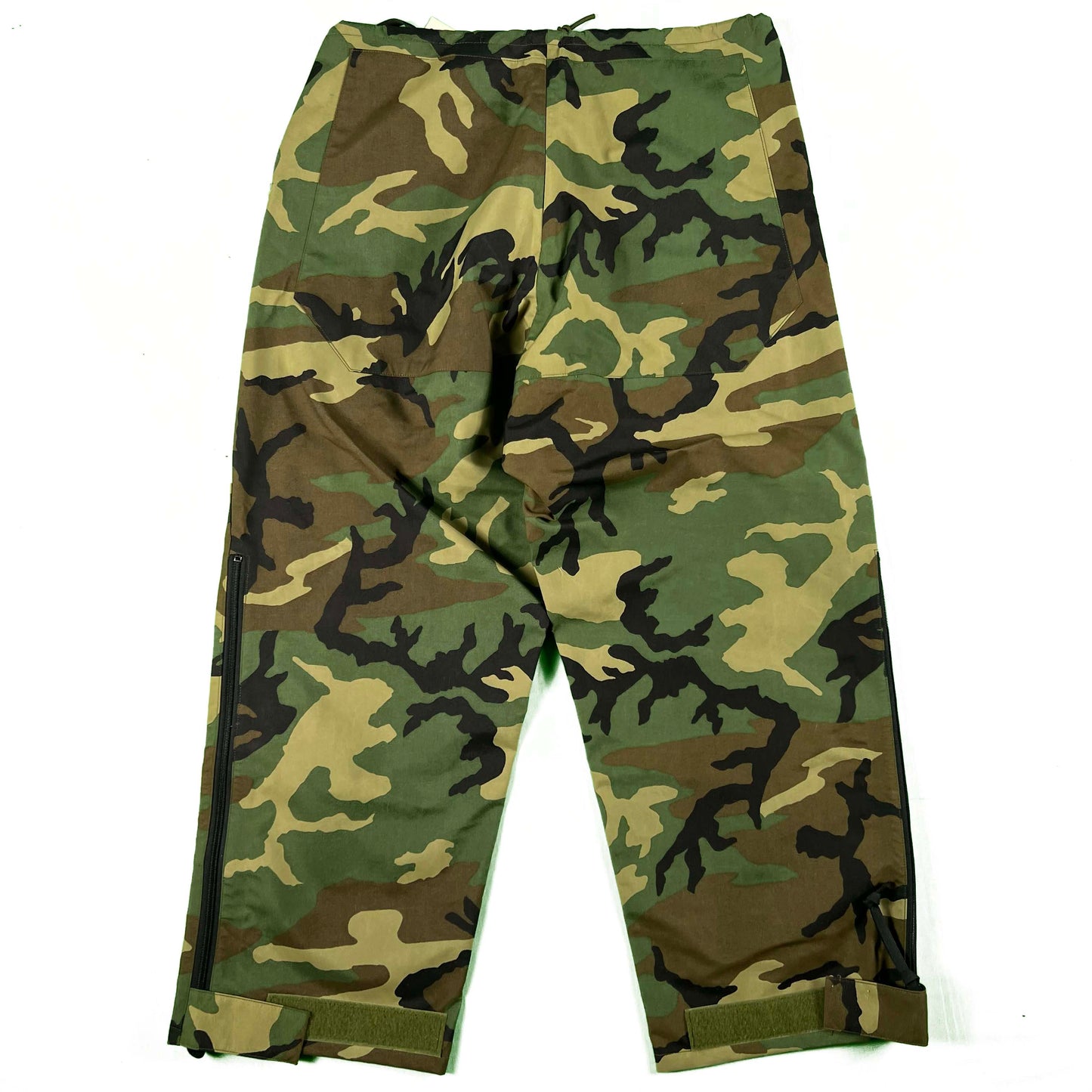00s M-51 Woodland Camo & Black Baggy Goretex Pants- SELECT PAIR