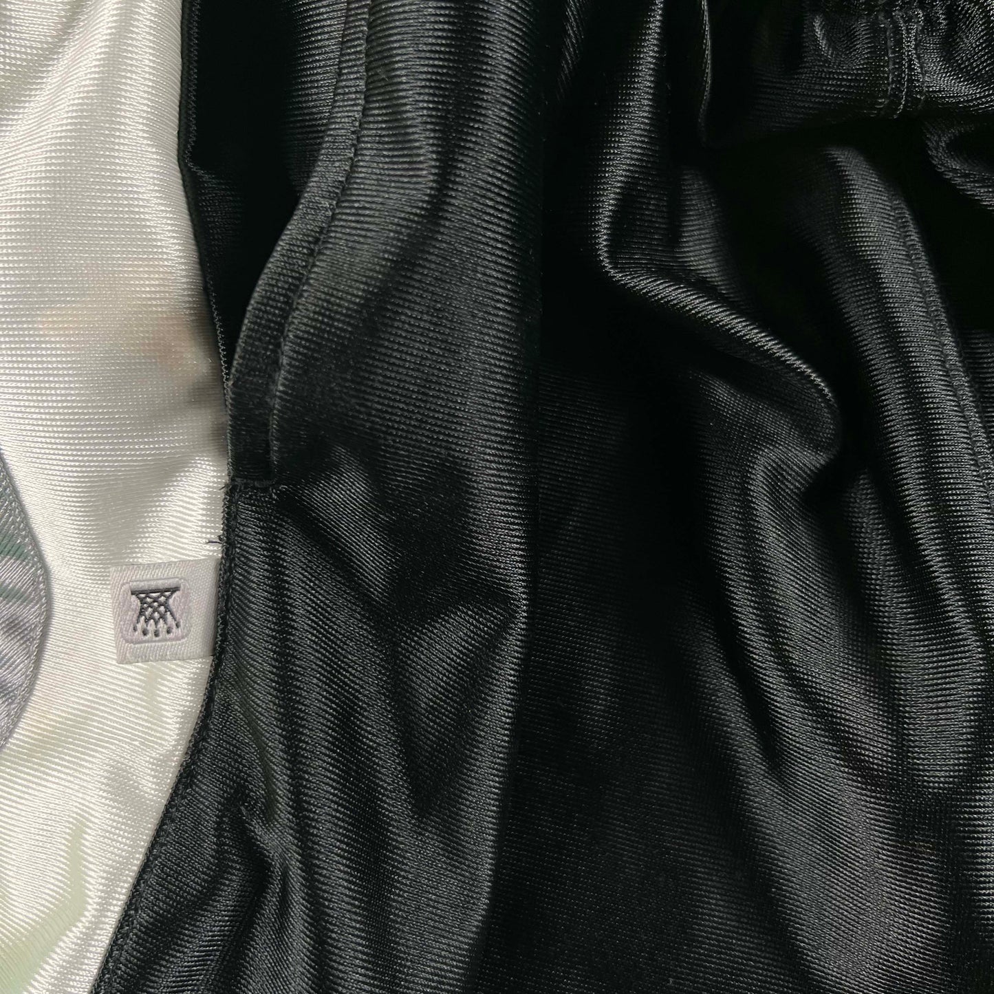 00s Adidas Shiny Tear Away Hoops Pants- L