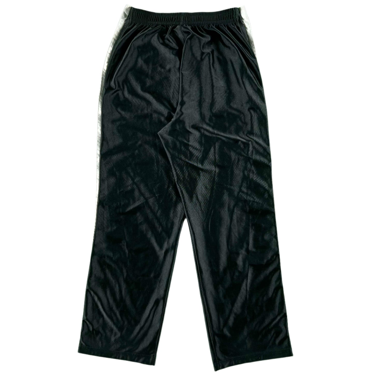00s Adidas Shiny Tear Away Hoops Pants- L
