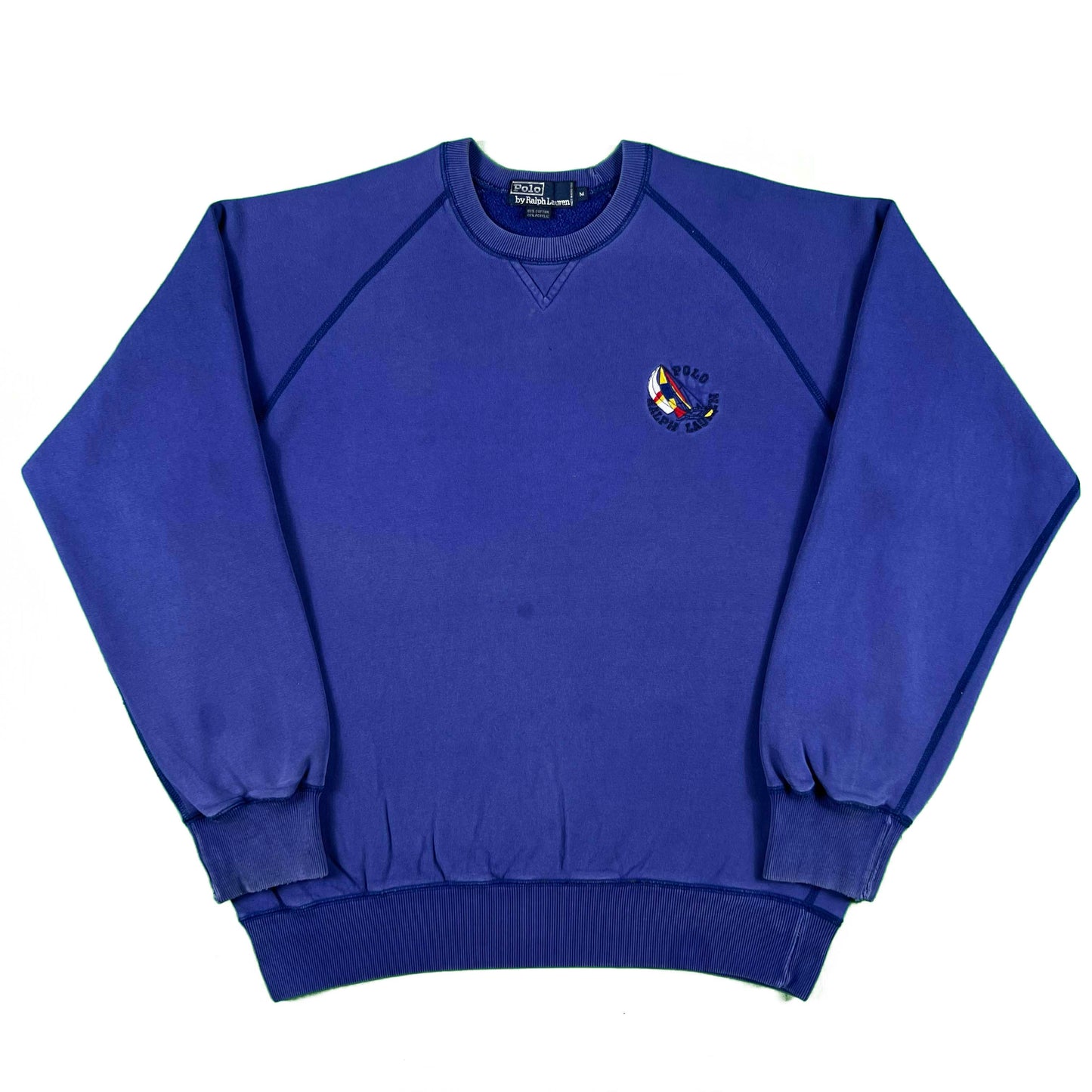 90s Polo Ralph Lauren Sailing Sweatshirt- M