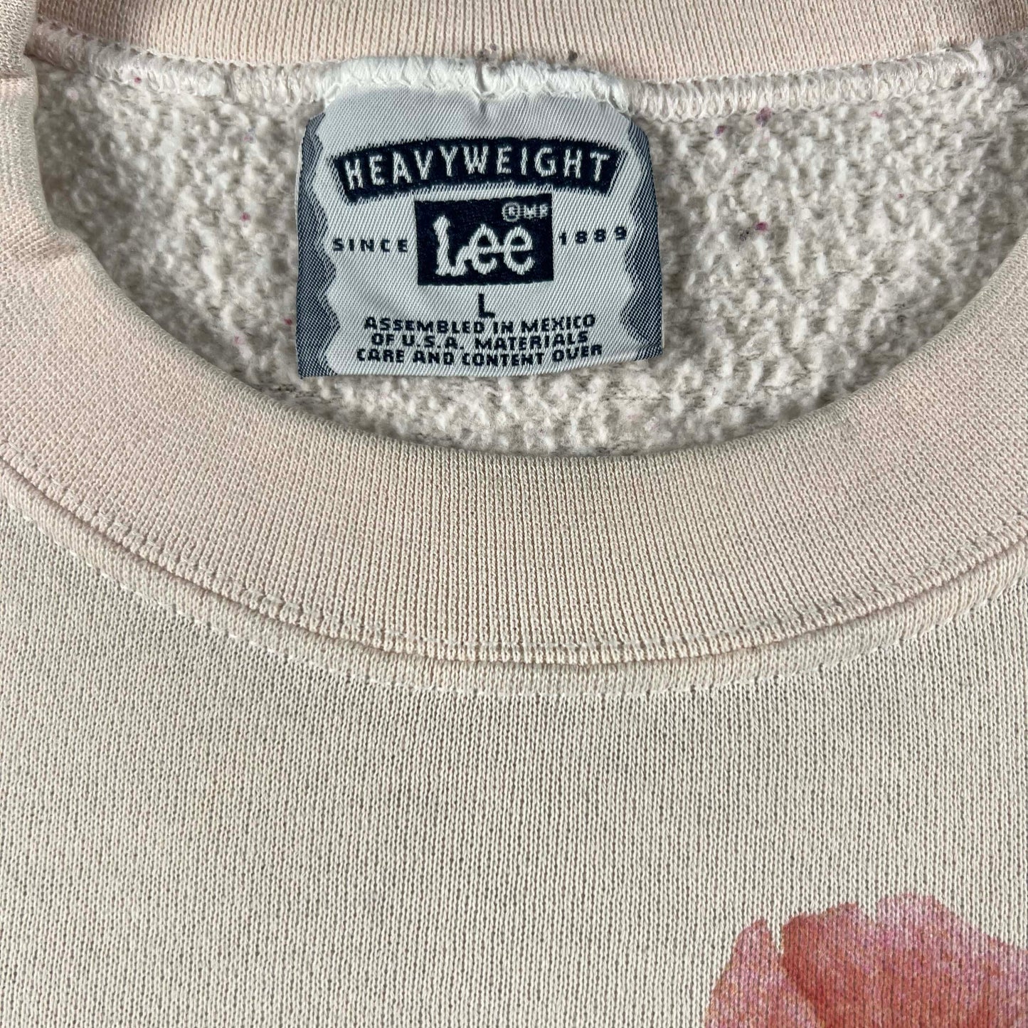 90s Lee Birds and Flowers Sweatshirt- L