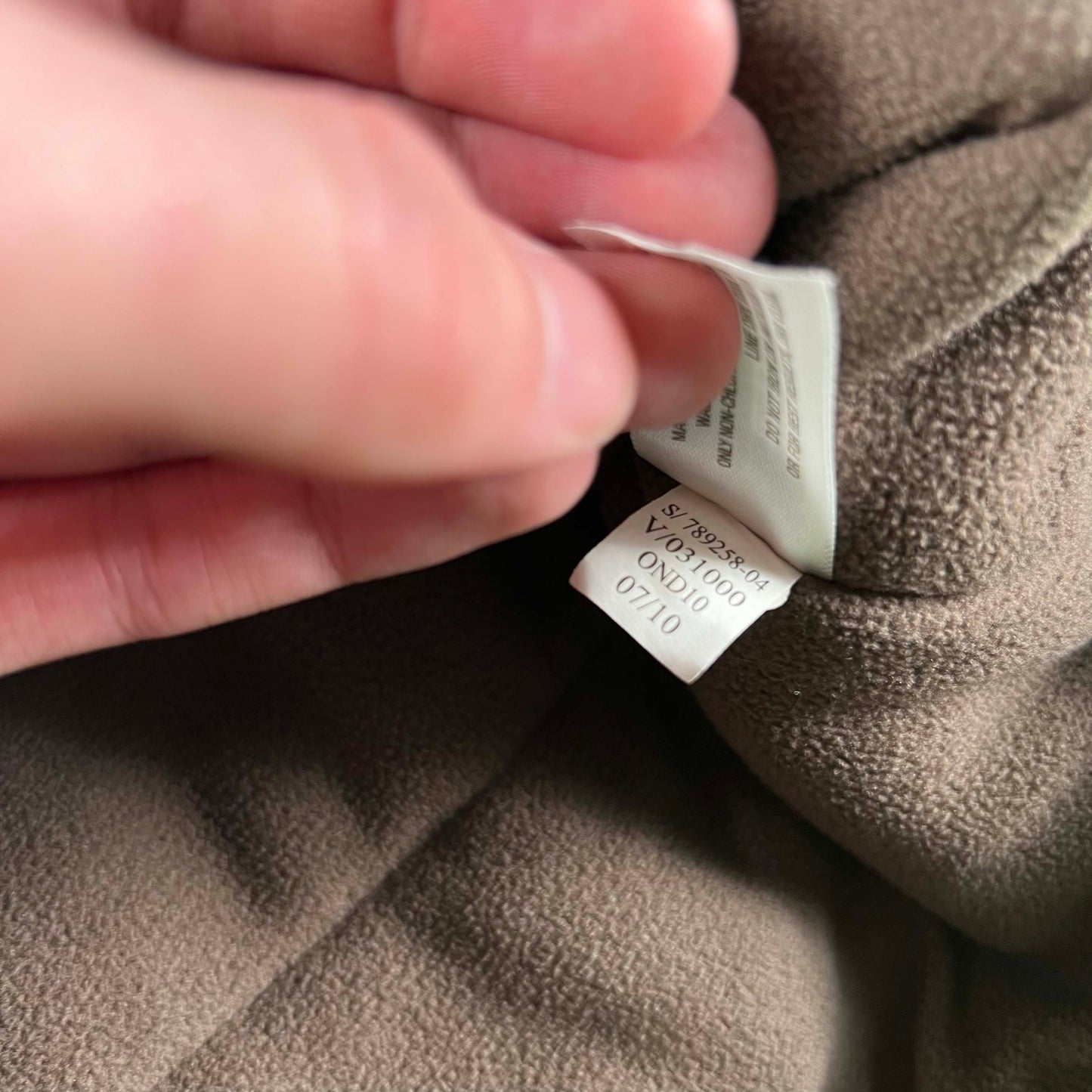 2010 Deadstock Old Navy Faux Fur Hooded Jacket- XS