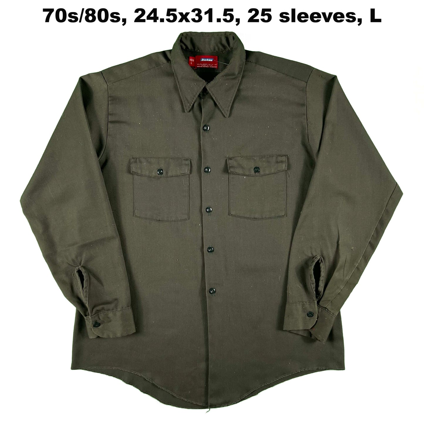 Vintage 1960s-1990s Dickies Work Shirts- SELECT SHIRT