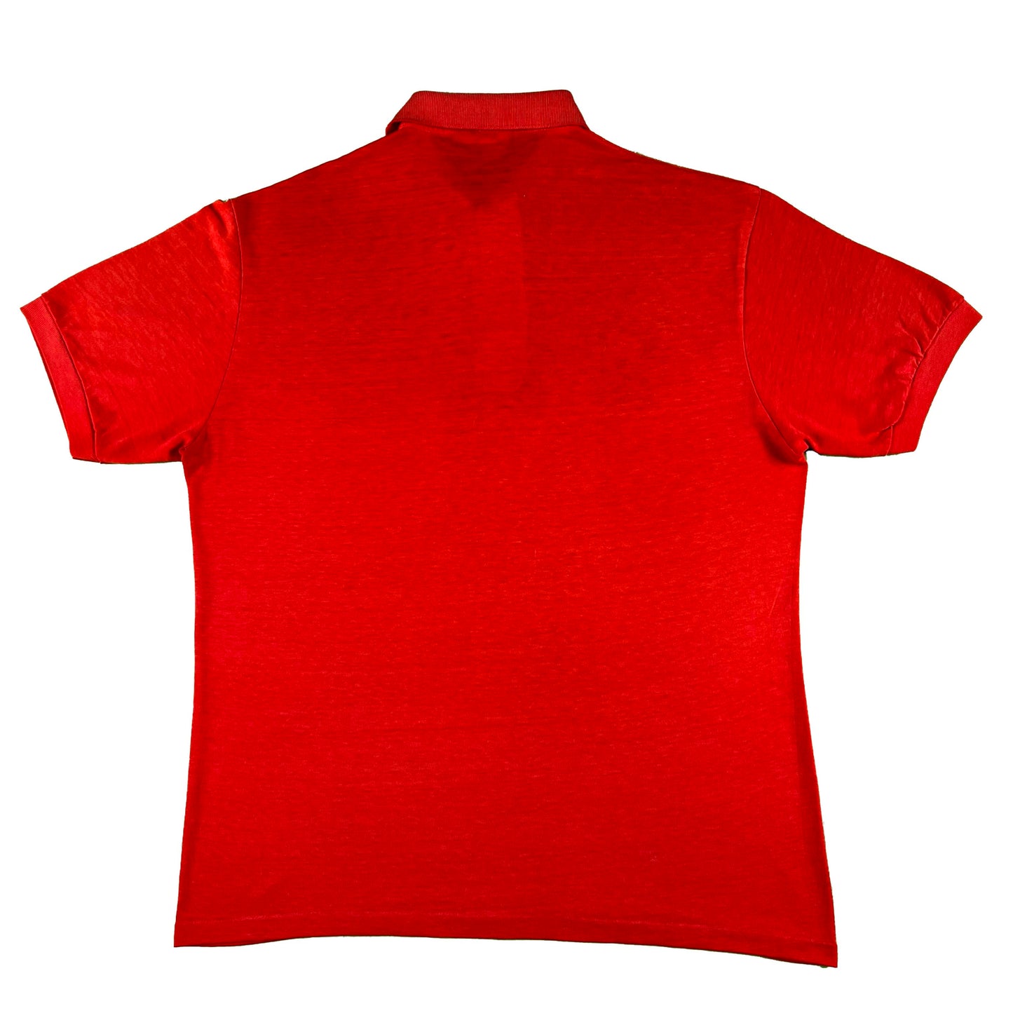 80s Paper Thin Cat Craze Polo Shirt- L